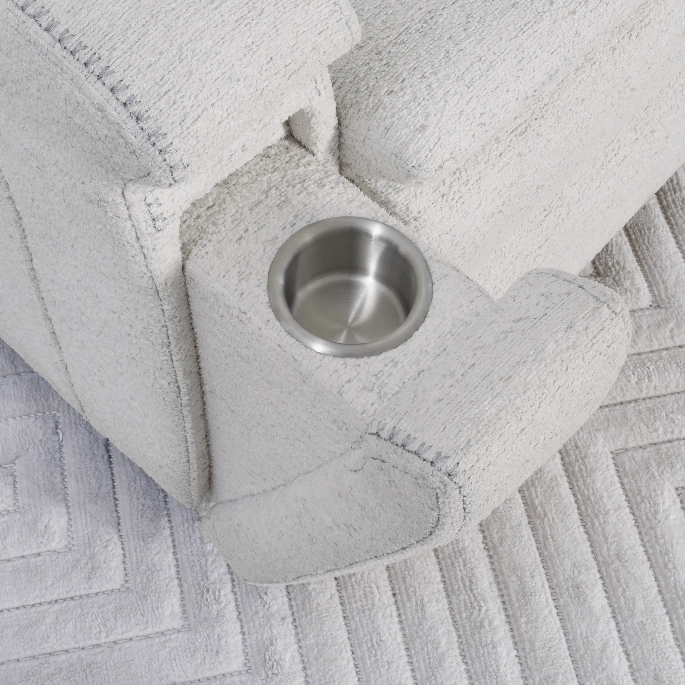 ARMSTRONG - CLEARWATER SAND Power Recliner with Heat, Massage & Auto-Glide - Image 4