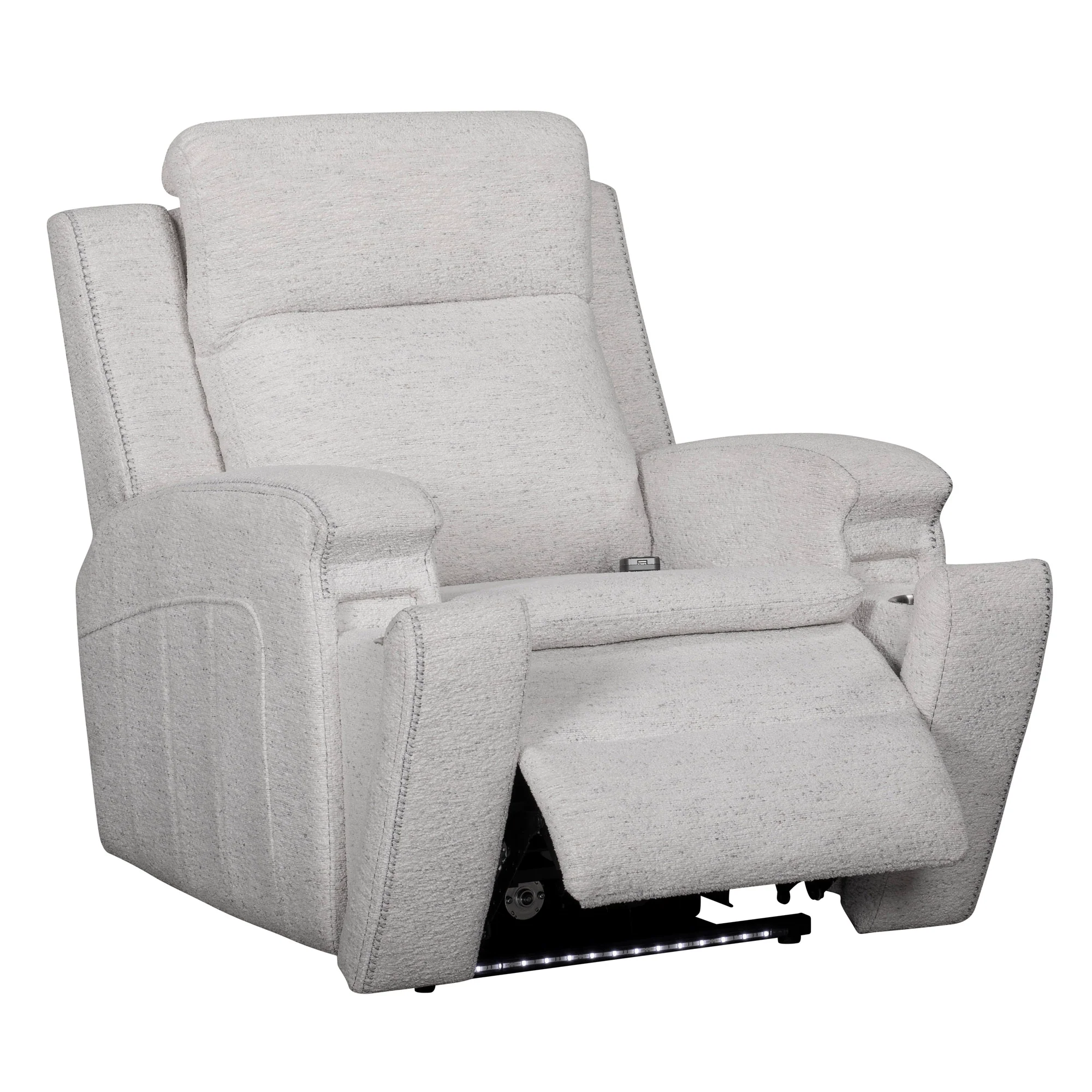 ARMSTRONG - CLEARWATER SAND Power Recliner with Heat, Massage & Auto-Glide - Image 7