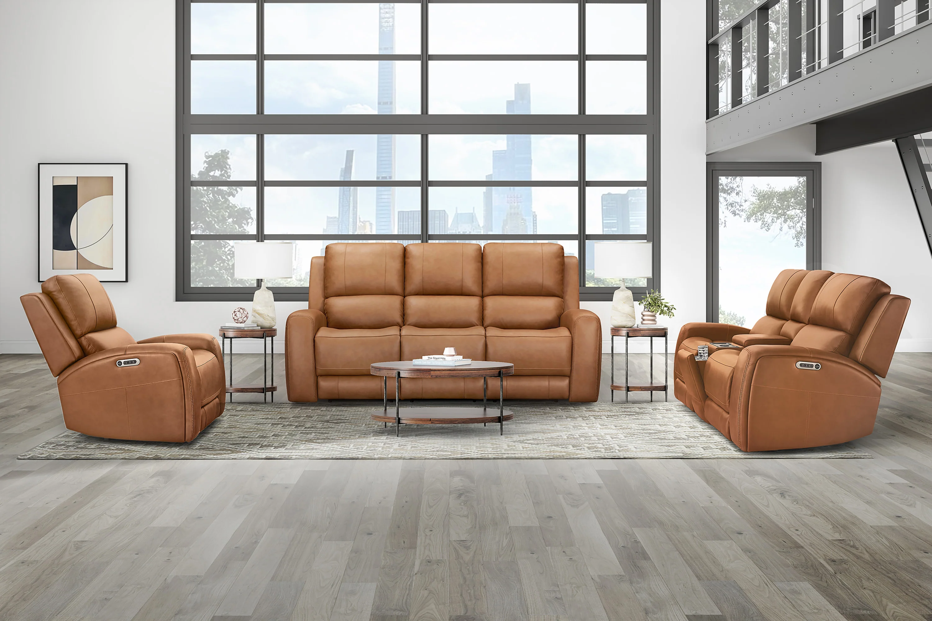 BELMONT - LYRIC CARAMEL Power Zero Gravity Recliner - Image 5