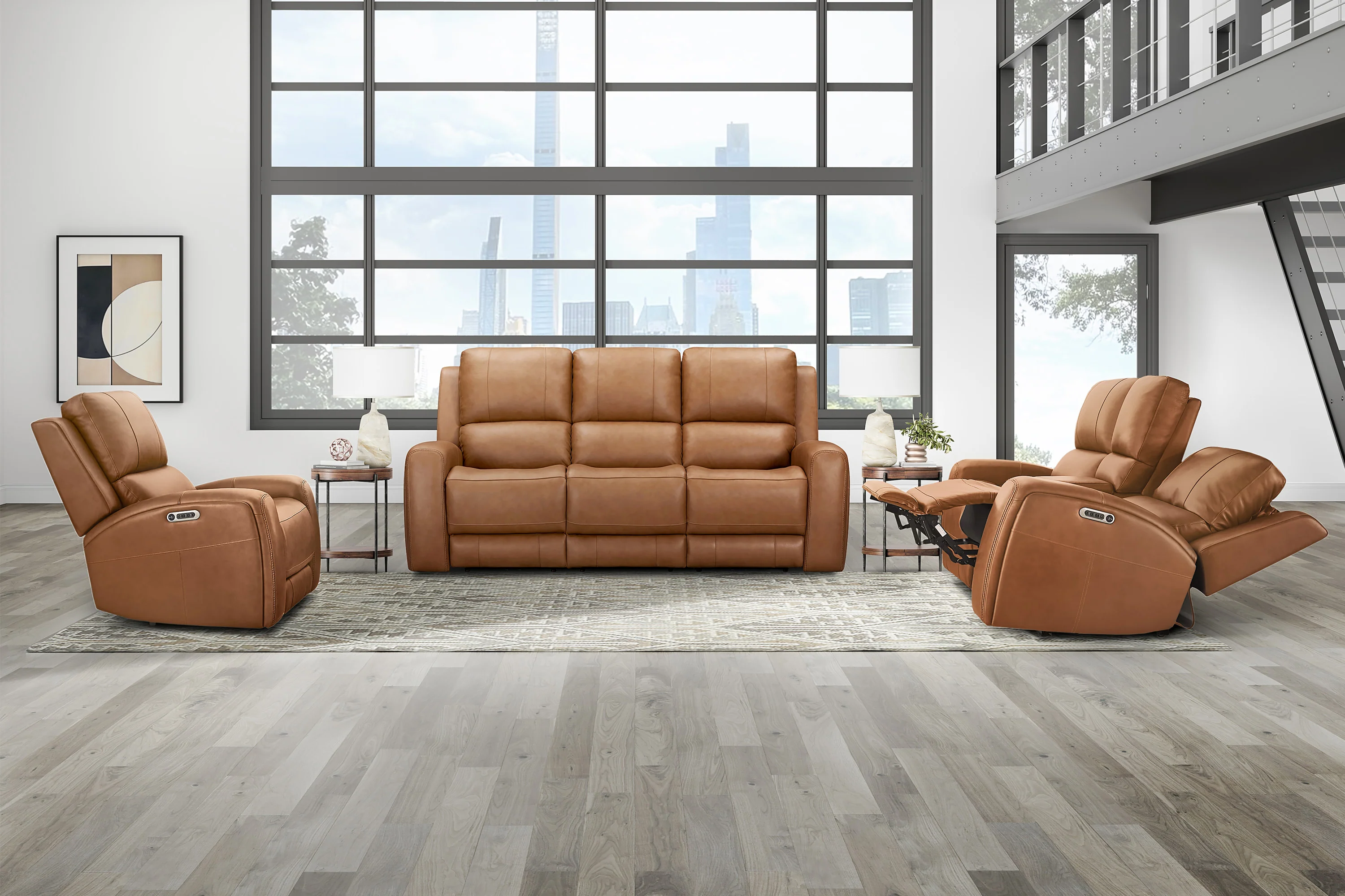 BELMONT - LYRIC CARAMEL Power Zero Gravity Recliner - Image 6