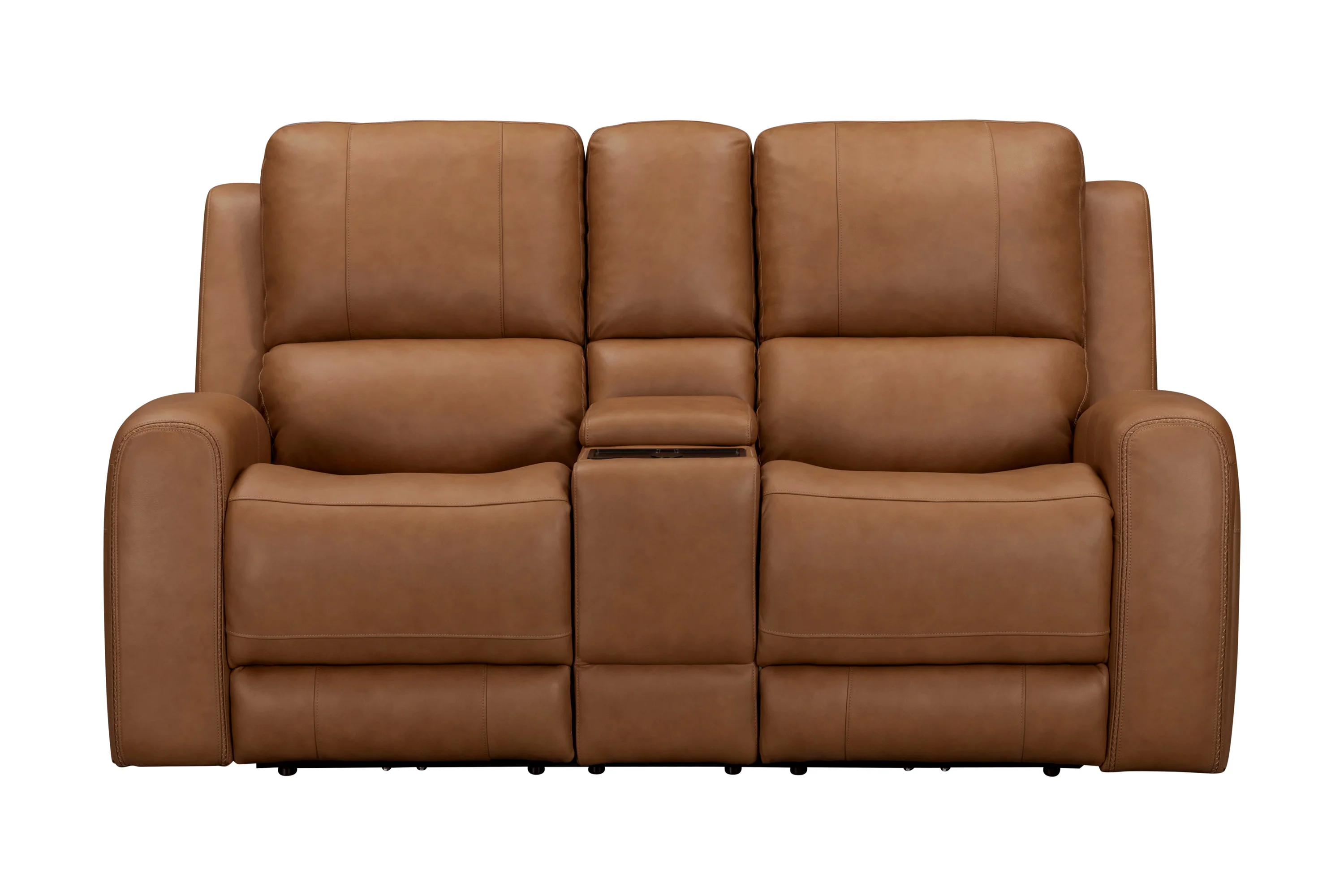 BELMONT - LYRIC CARAMEL Zero-Gravity Power Sofa Group - Image 7