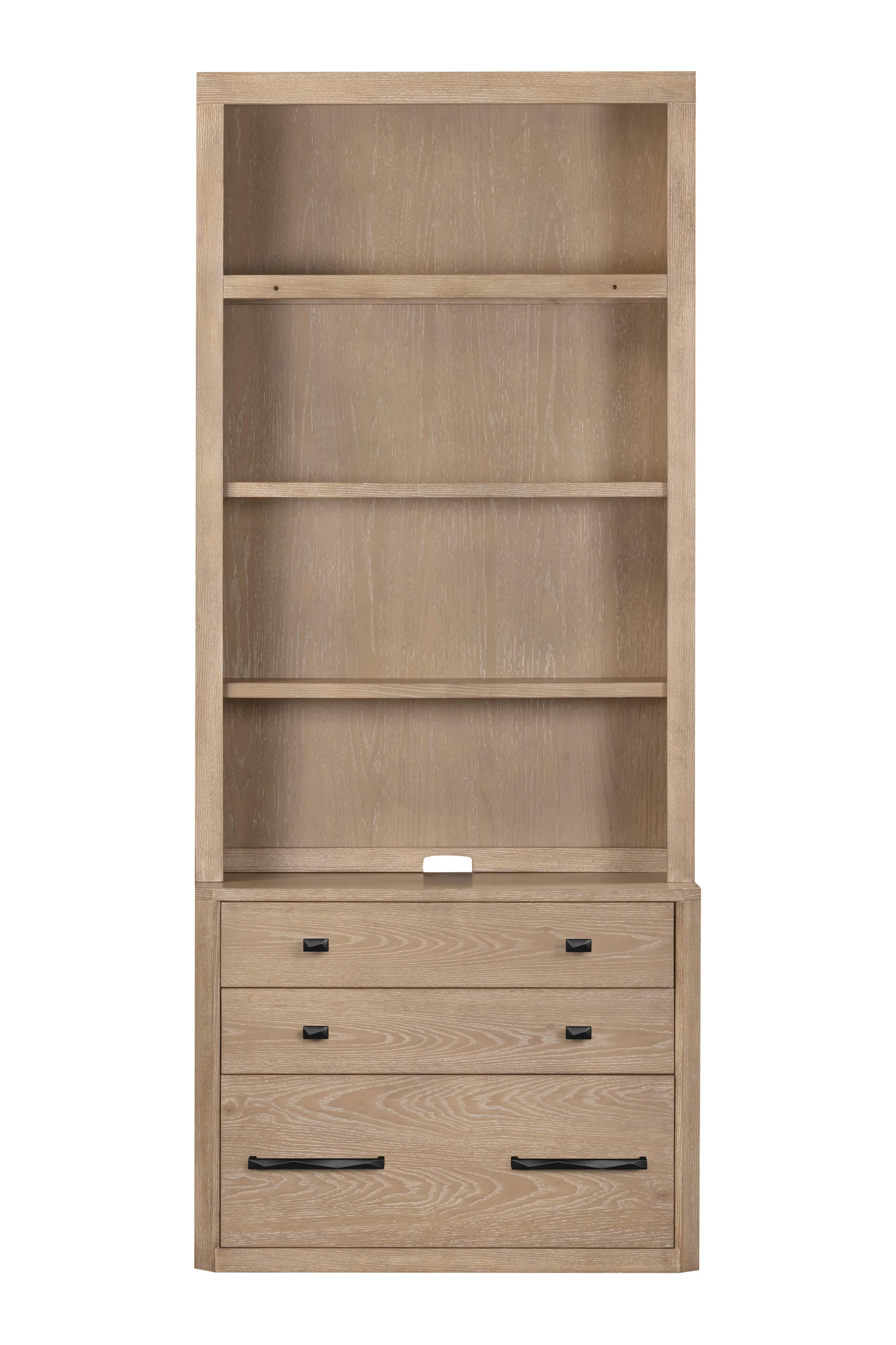 BRECKENRIDGE 2pc 40" Lateral File and Hutch - Image 3