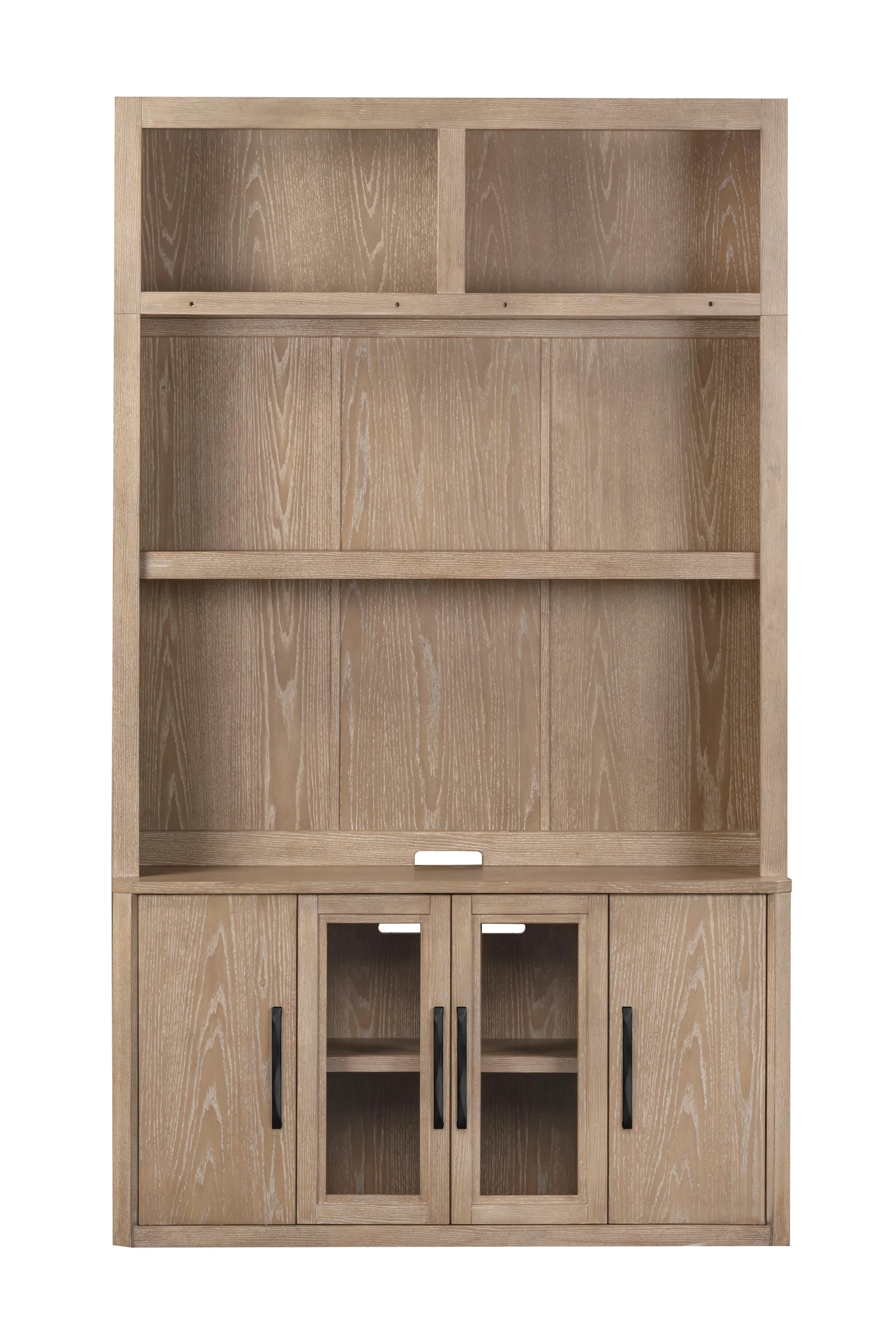 BRECKENRIDGE 56" Console with Bookcase TV Hutch - Image 3