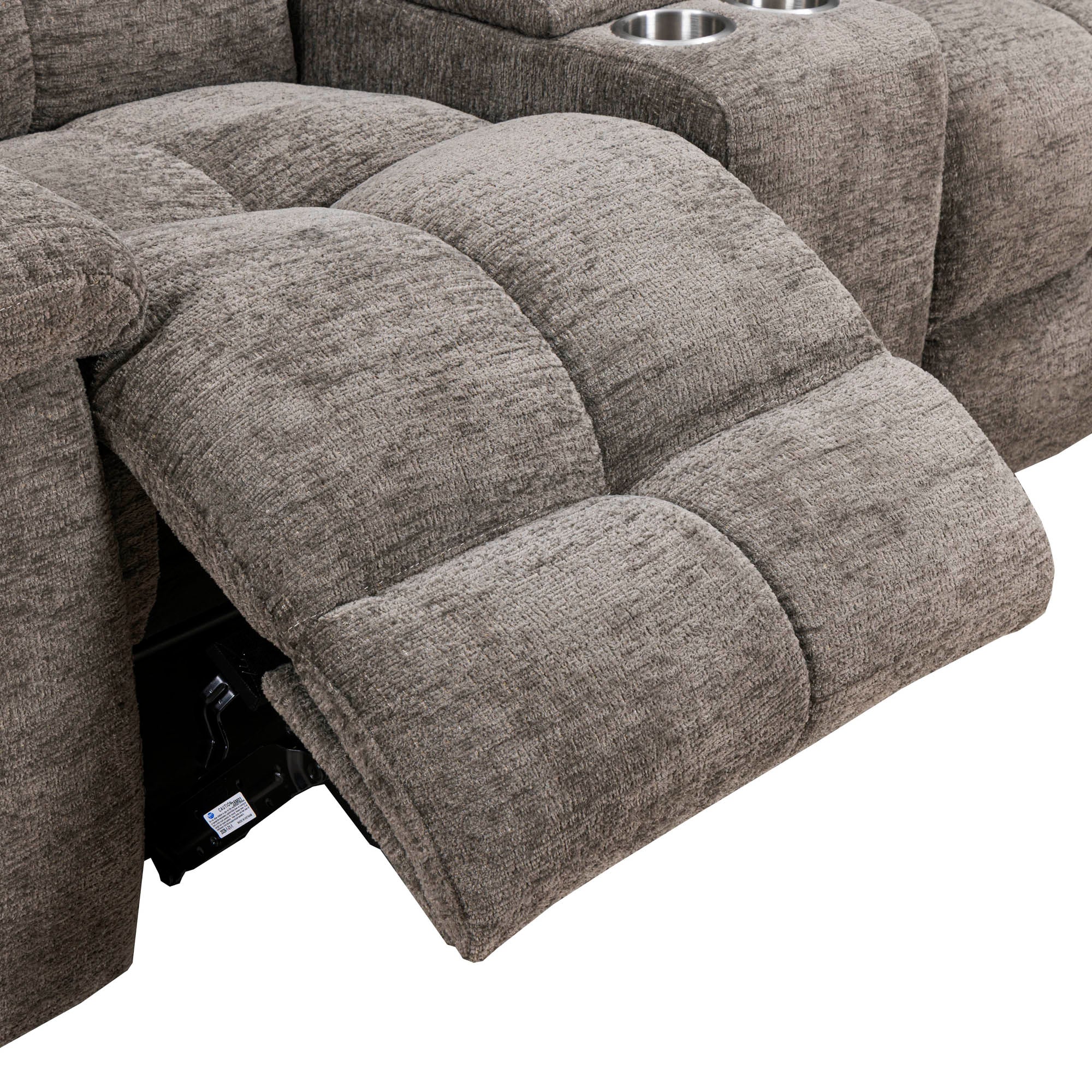 BUSTER - CABOT STONE Manual Dual Reclining Sofa Group - Image 14