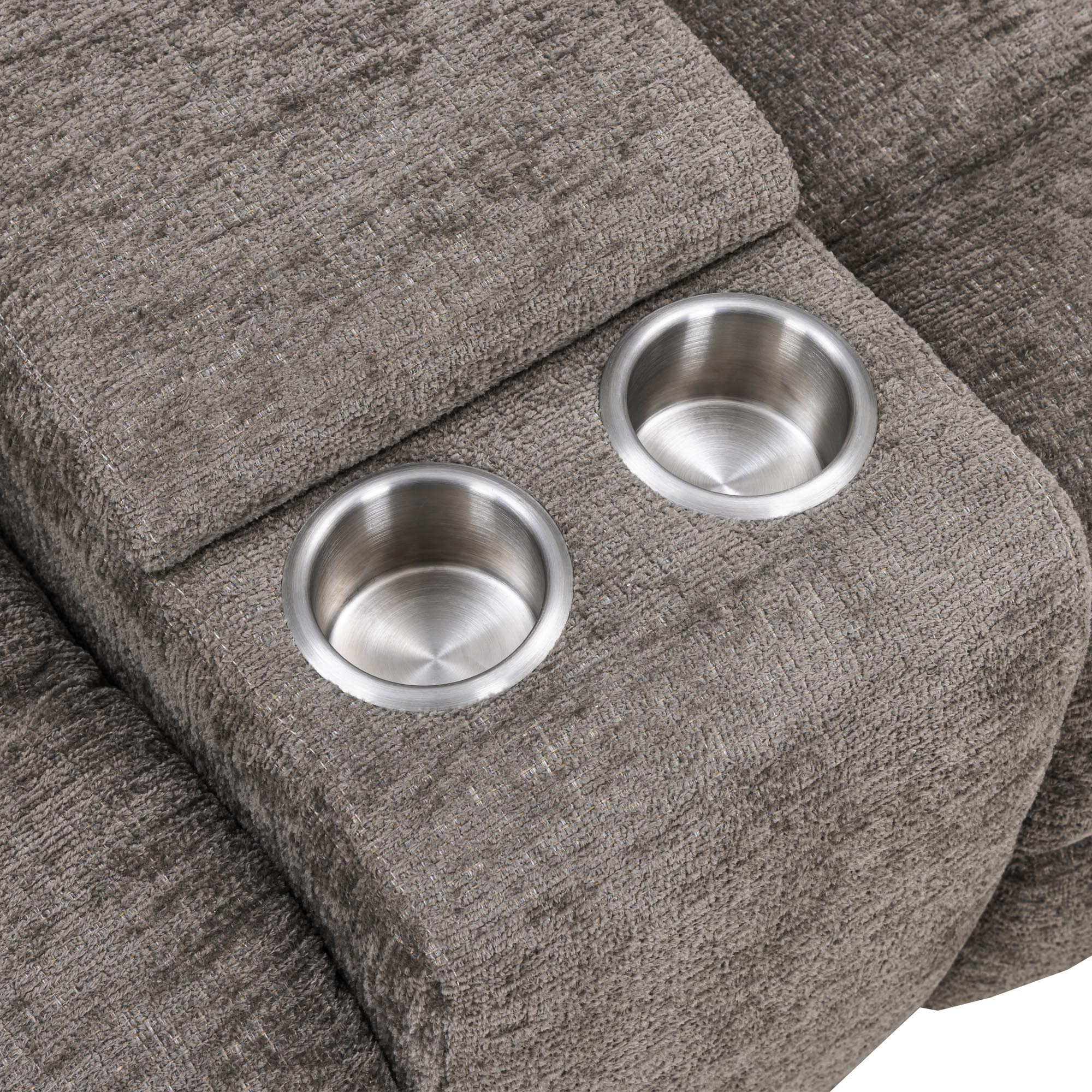 BUSTER - CABOT STONE Manual Dual Reclining Sofa Group - Image 13