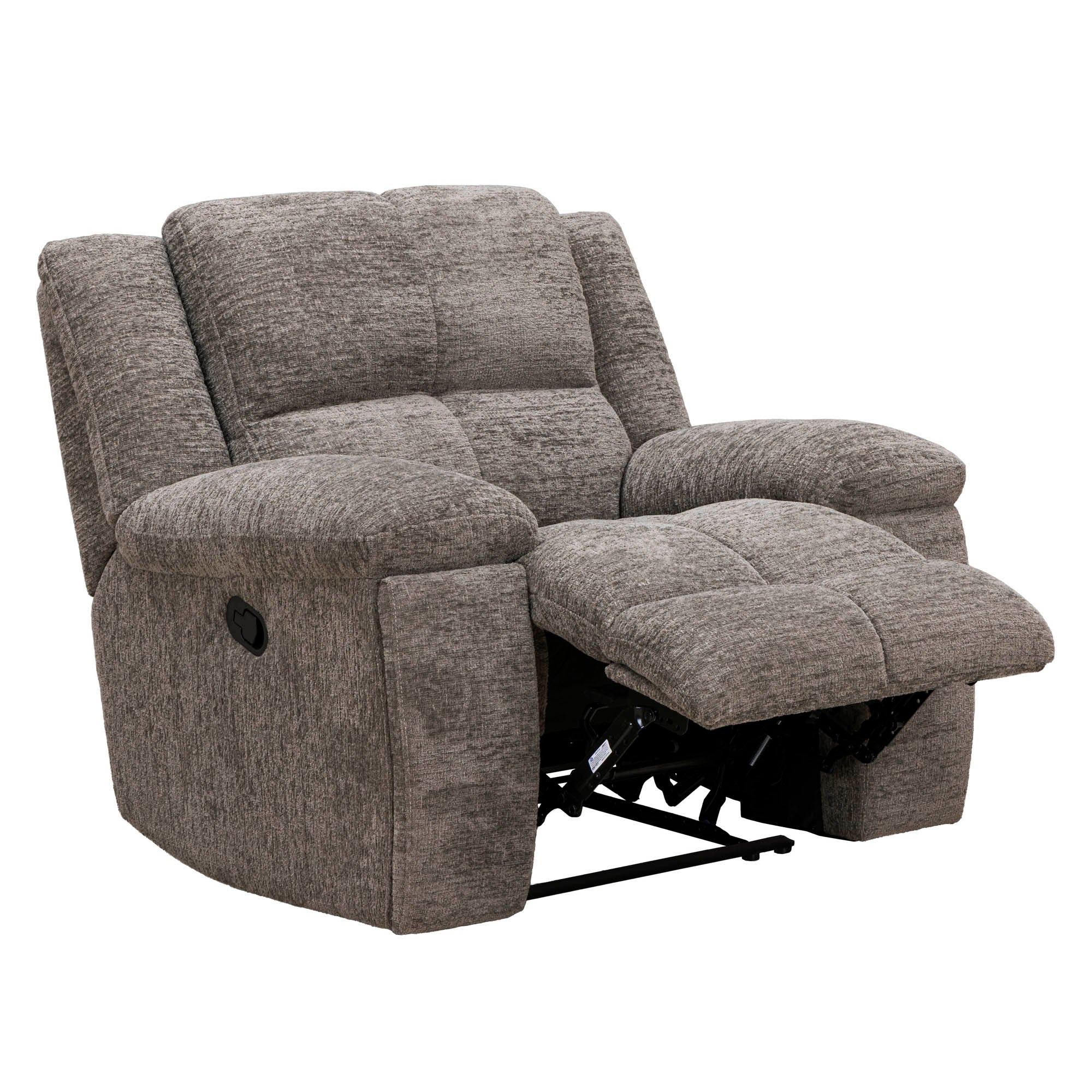 BUSTER - CABOT STONE Manual Dual Reclining Sofa Group - Image 5