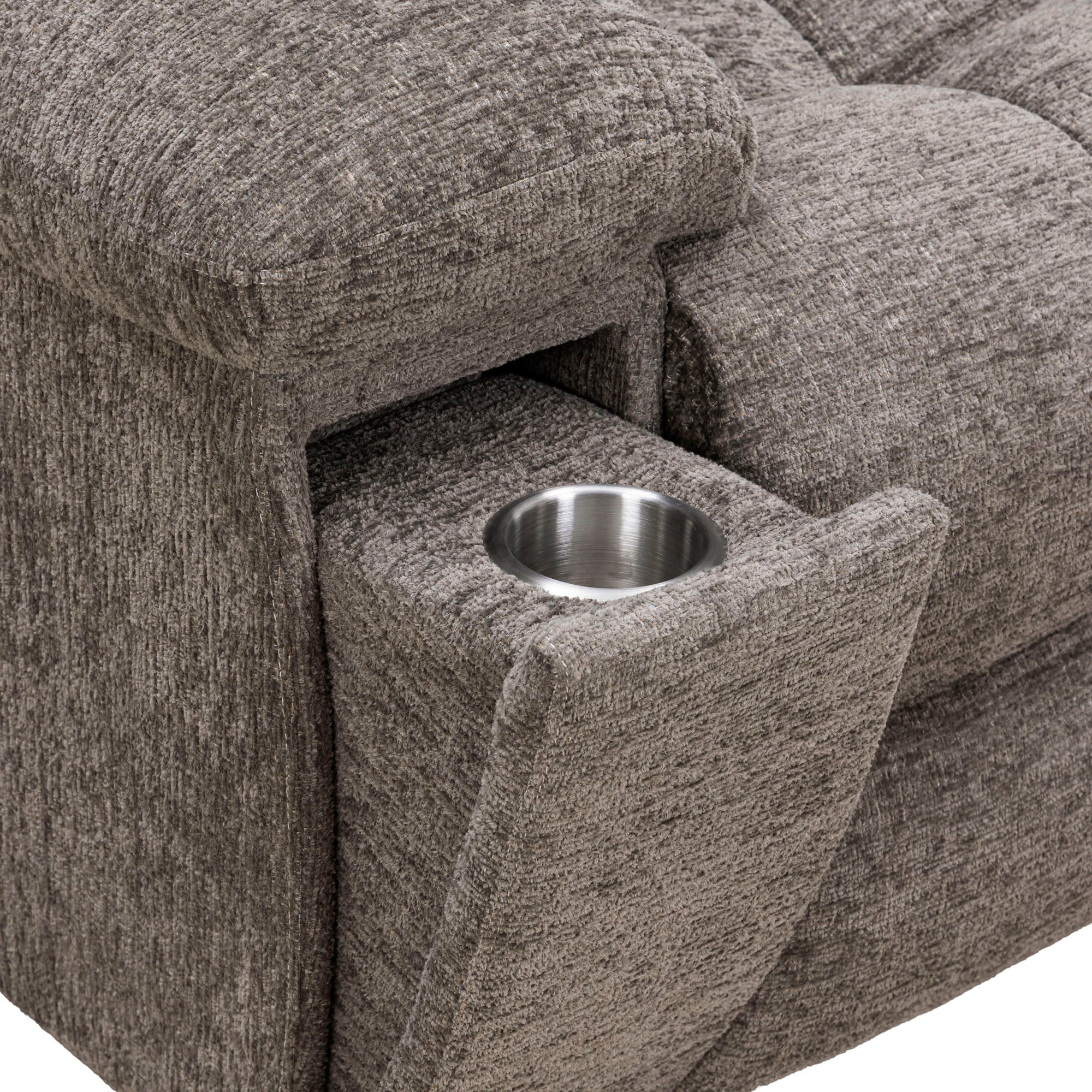 BUSTER - CABOT STONE Manual Dual Reclining Sofa Group - Image 22