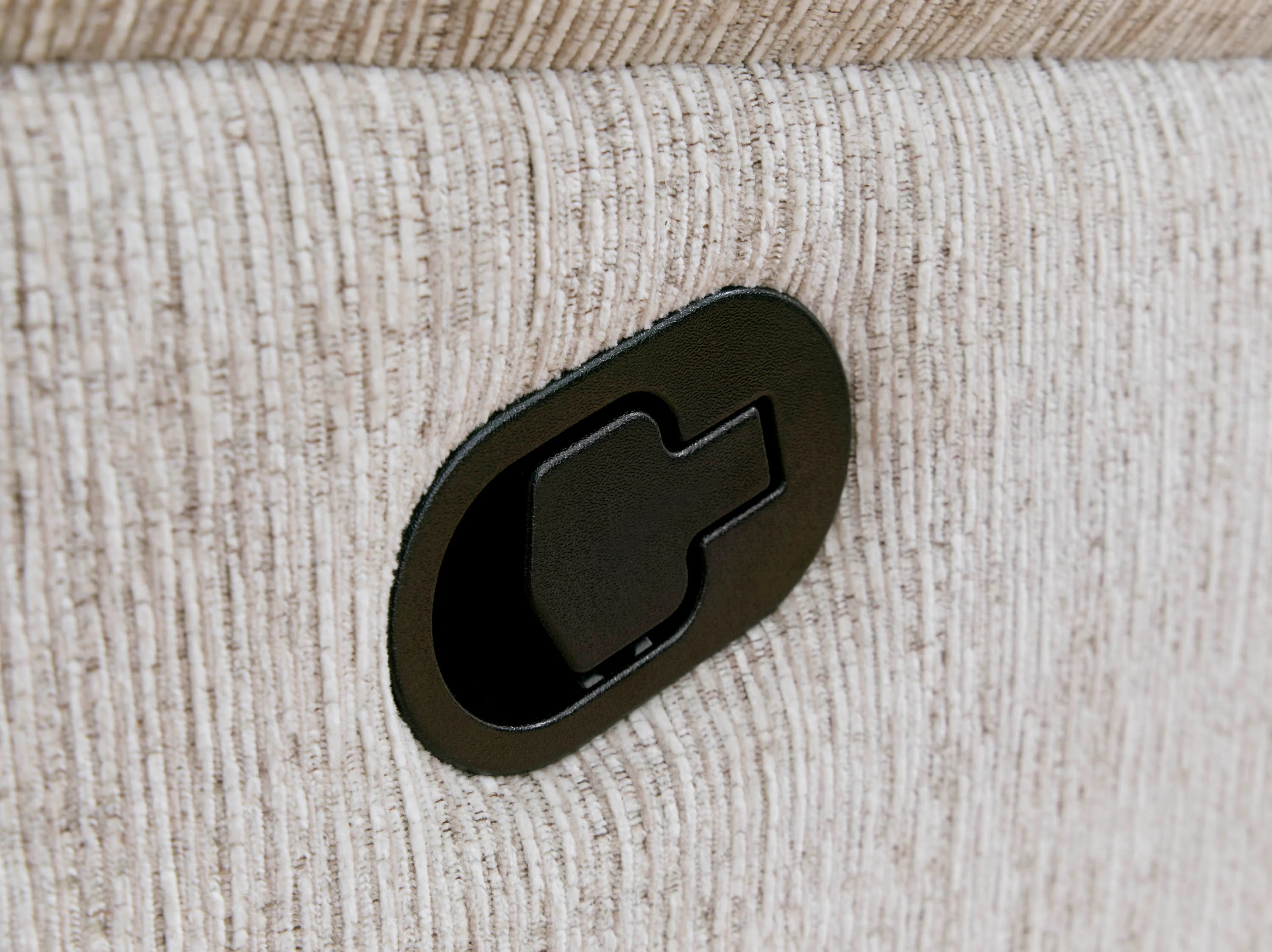 BUSTER - OPAL TAUPE Manual Dual Reclining Console Loveseat - Image 9