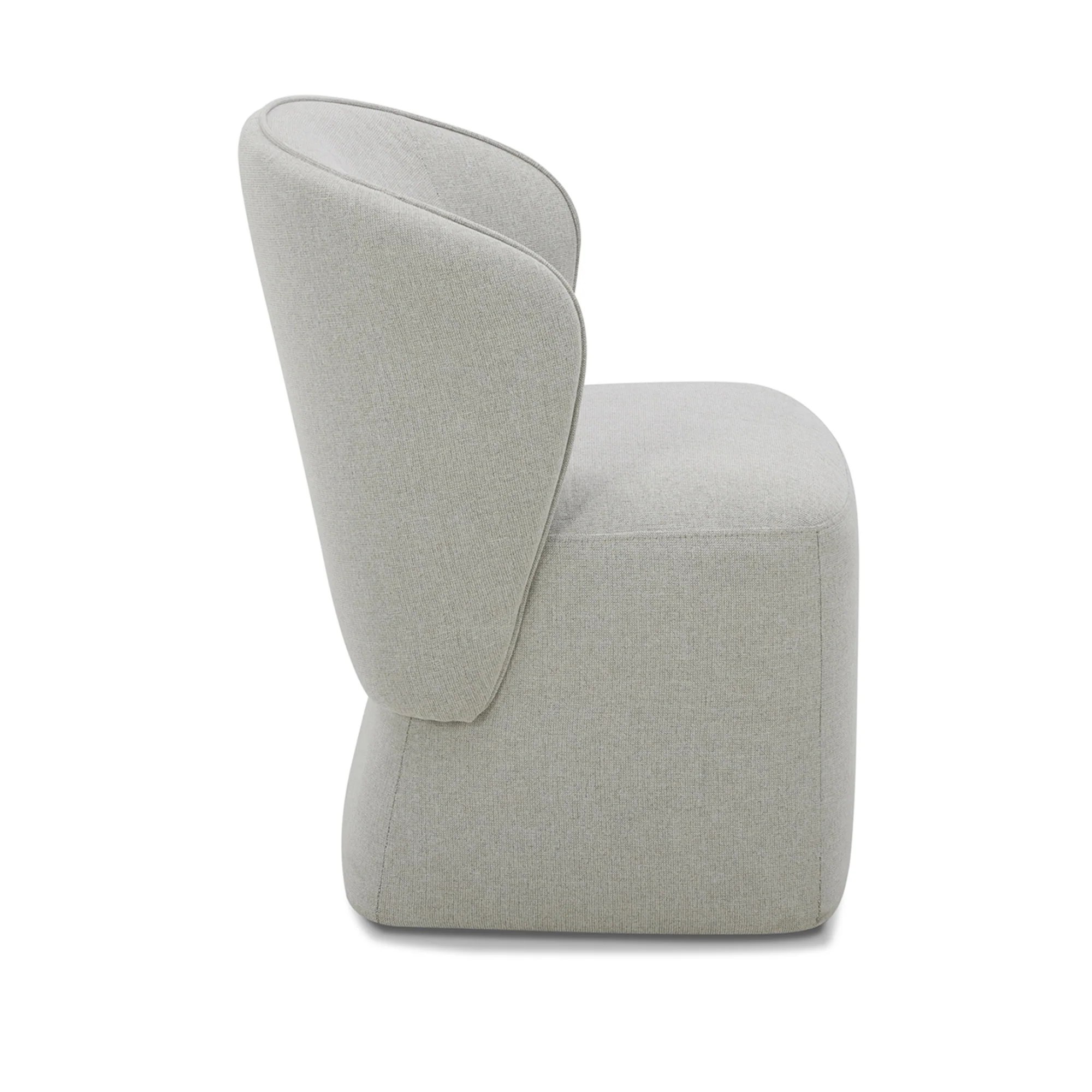 BONGO Quartermaster Linen Dining Chair (2/ctn - Sold in Pairs) - Image 7