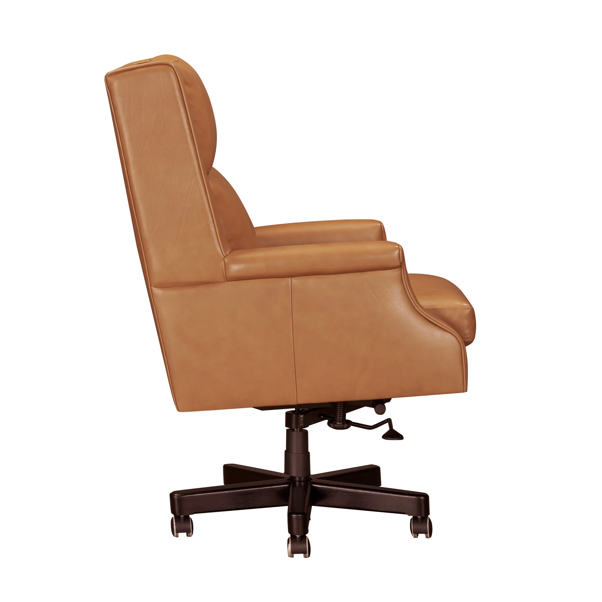 DC-132-RECY - RENAISSANCE CAYANNE Leather Desk Chair - Image 4