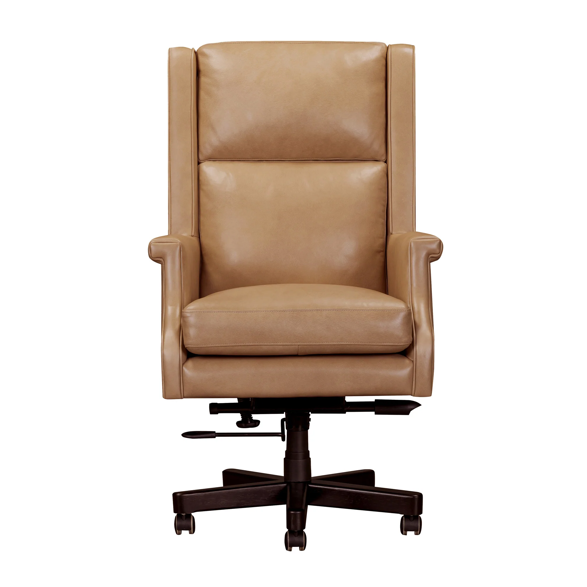 DC-132-RECL - RENAISSANCE CLAY Leather Desk Chair - Image 3
