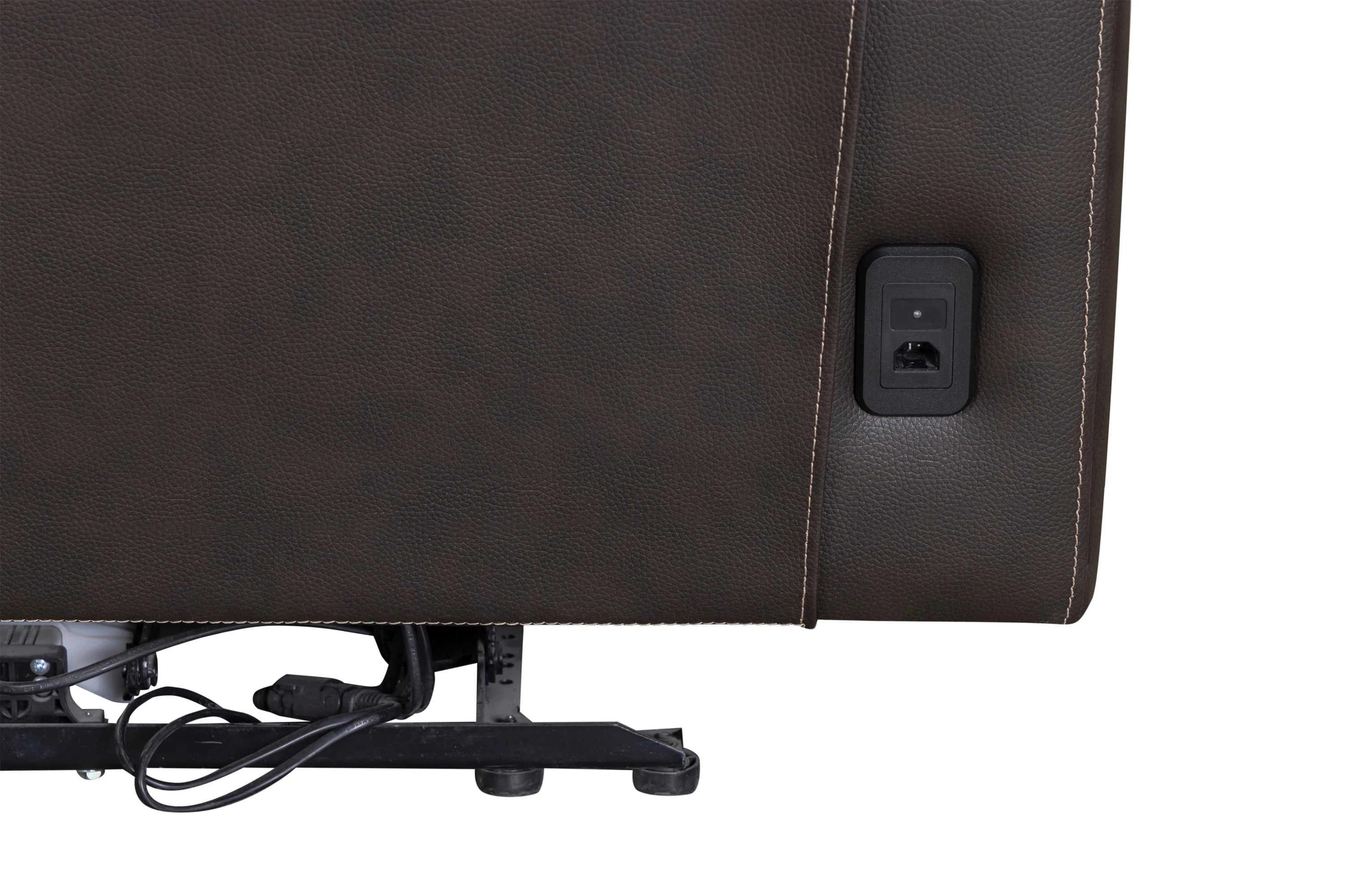 EASTON - STEAMBOAT BROWN Power Zero Gravity Tilt Console Loveseat - Image 13