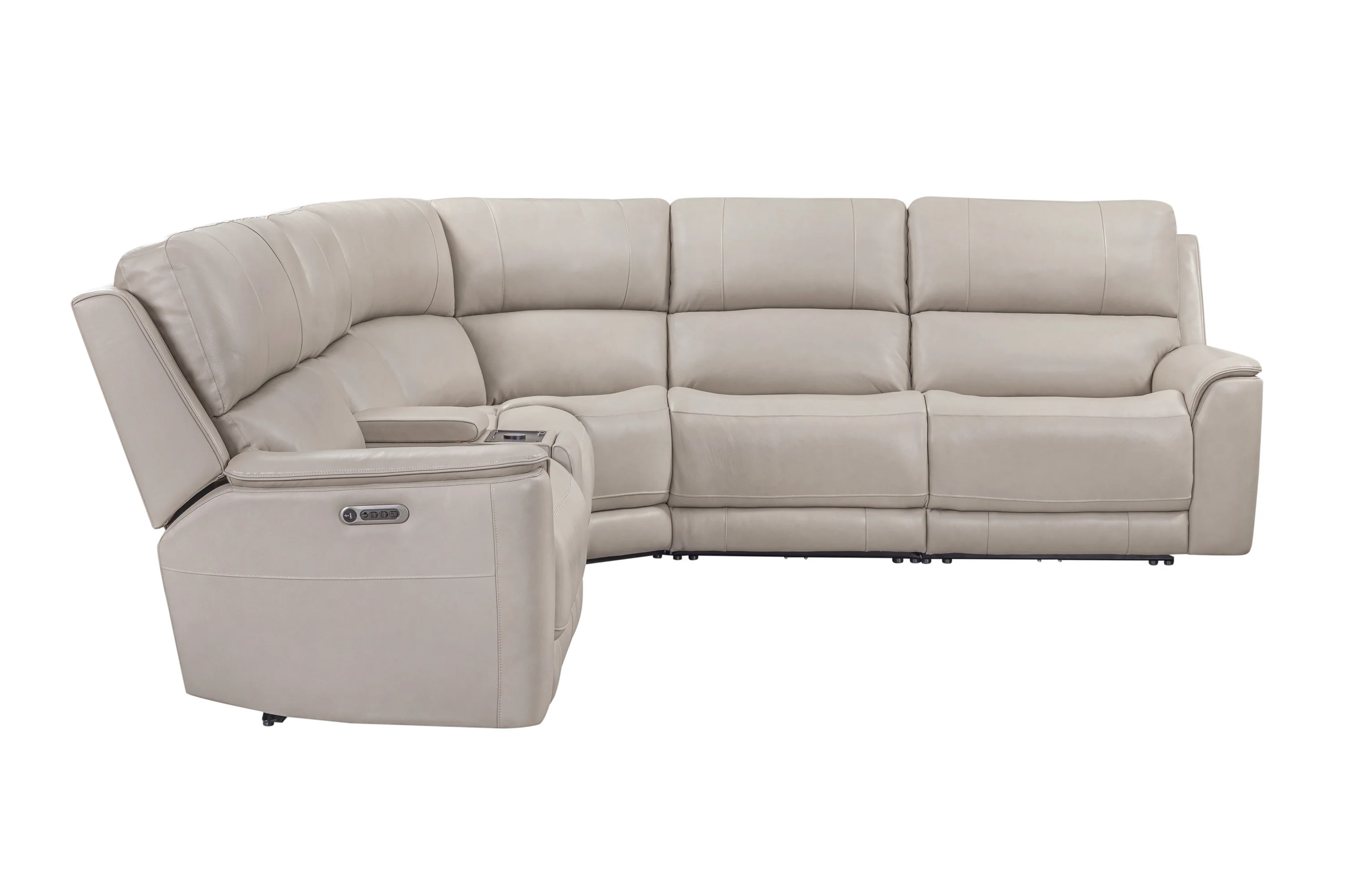 EASTON - STEAMBOAT QUARTZ 6pc Power Zero Gravity Modular Sectional with Power Headrest & Lumbar - Image 3