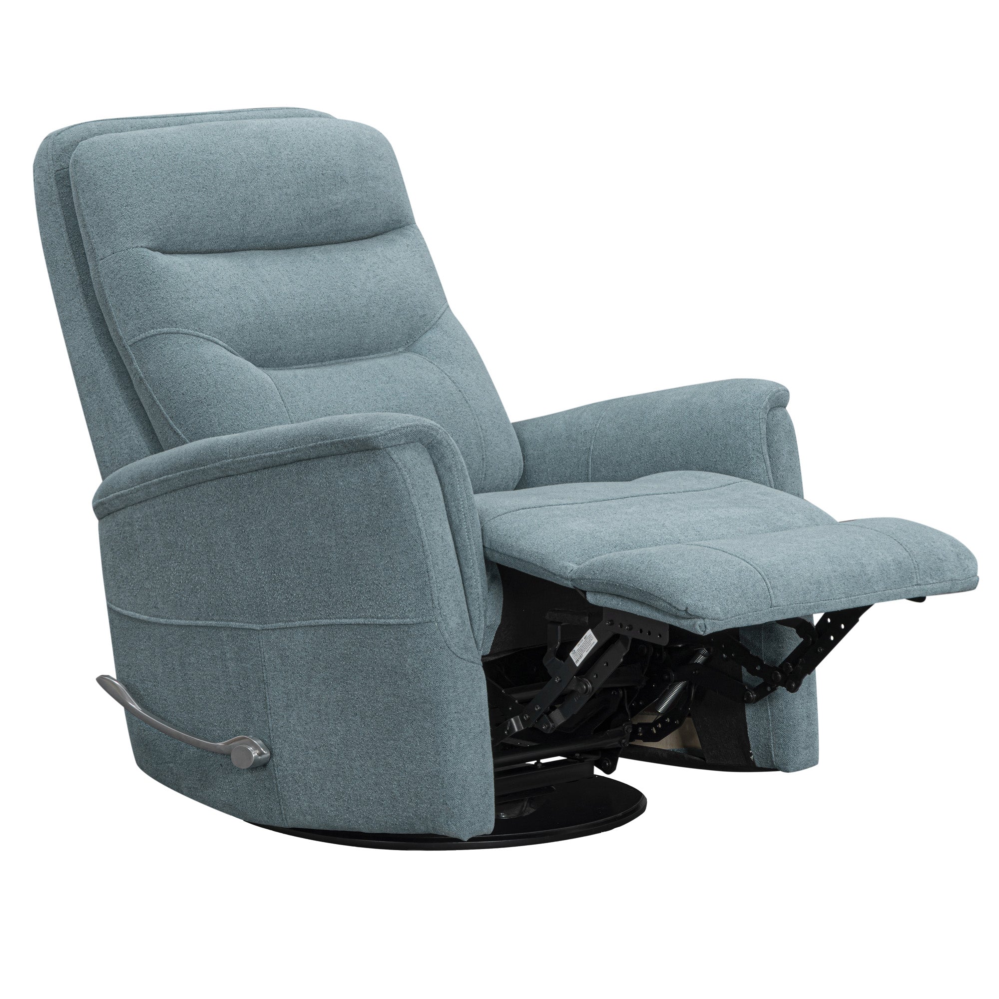 GEMINI - SNAZZY BLUE Manual Swivel Glider Recliner - Image 4