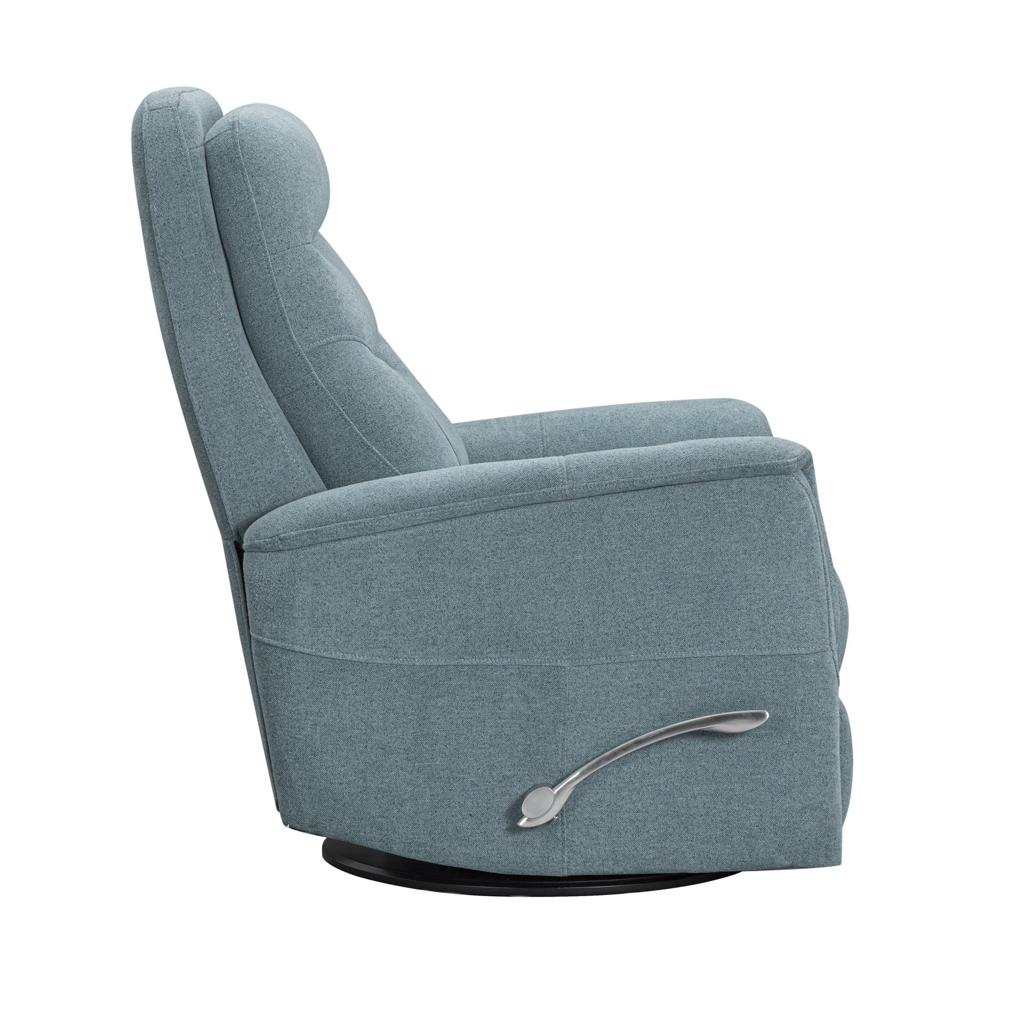 GEMINI - SNAZZY BLUE Manual Swivel Glider Recliner - Image 5