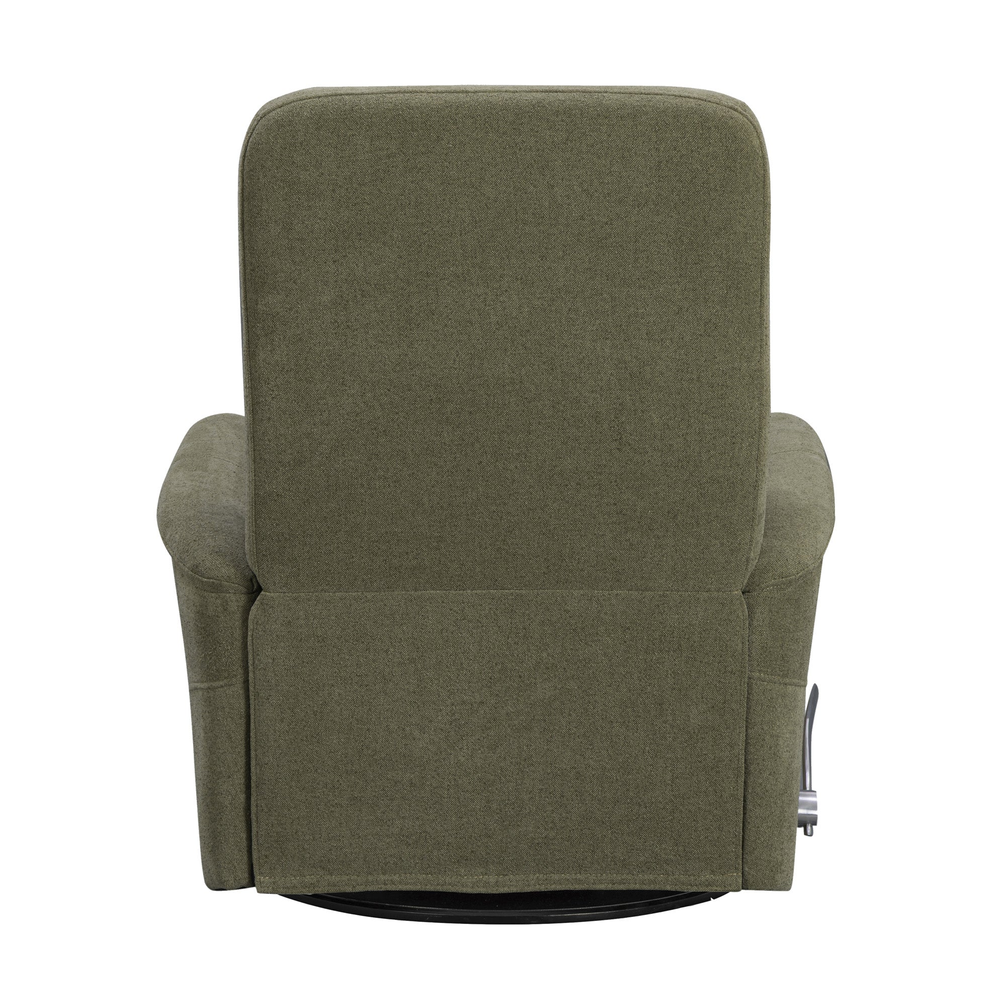GEMINI - SNAZZY OLIVE Manual Swivel Glider Recliner - Image 7