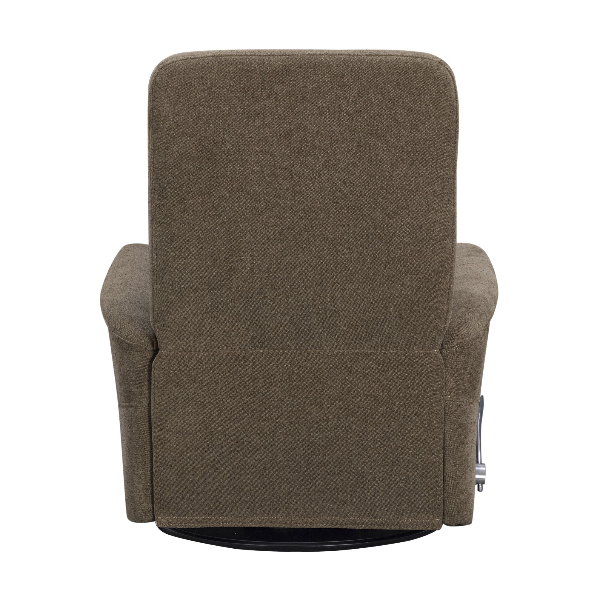 GEMINI - SNAZZY SHIITAKE Manual Swivel Glider Recliner - Image 7