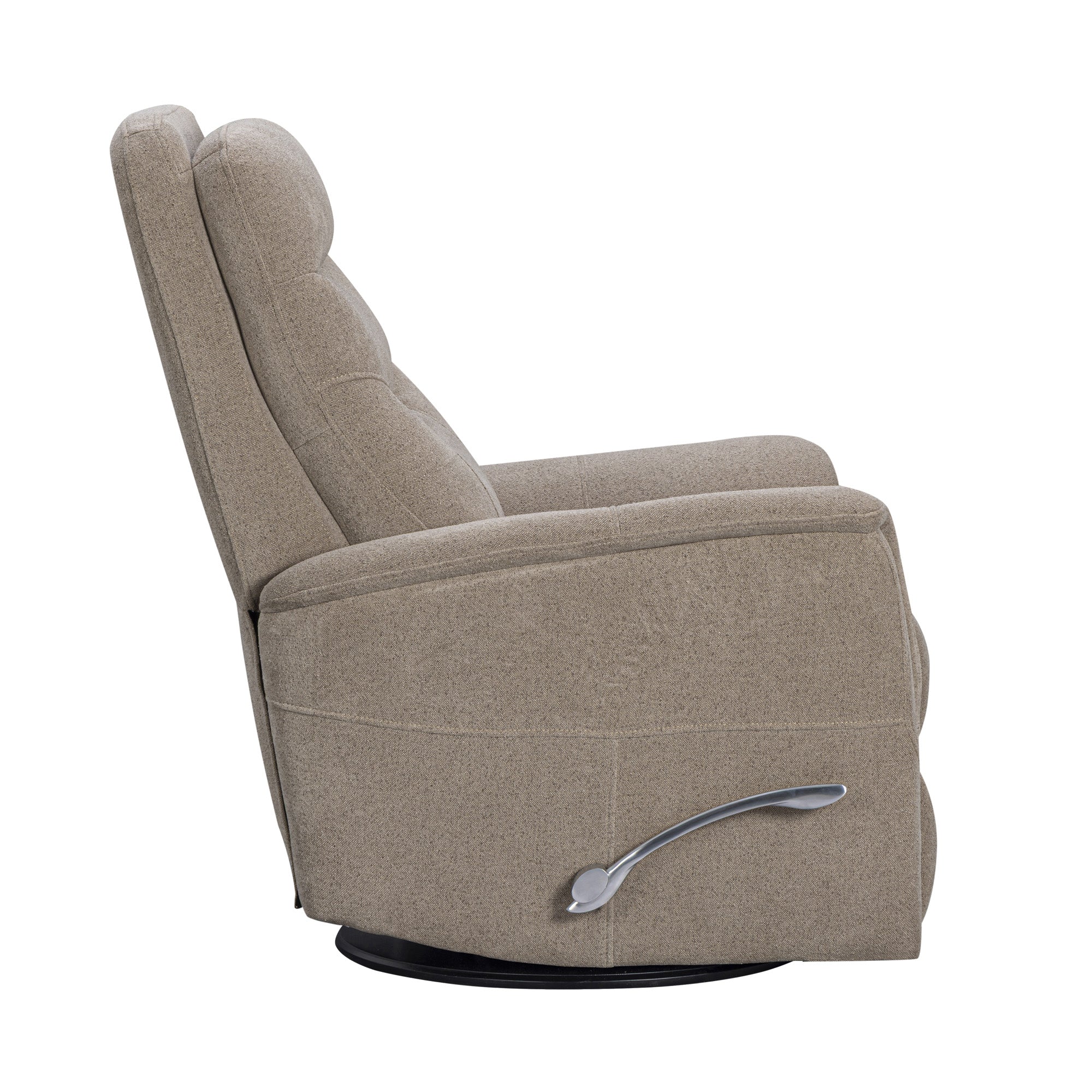 GEMINI - SNAZZY TAUPE Manual Swivel Glider Recliner - Image 5