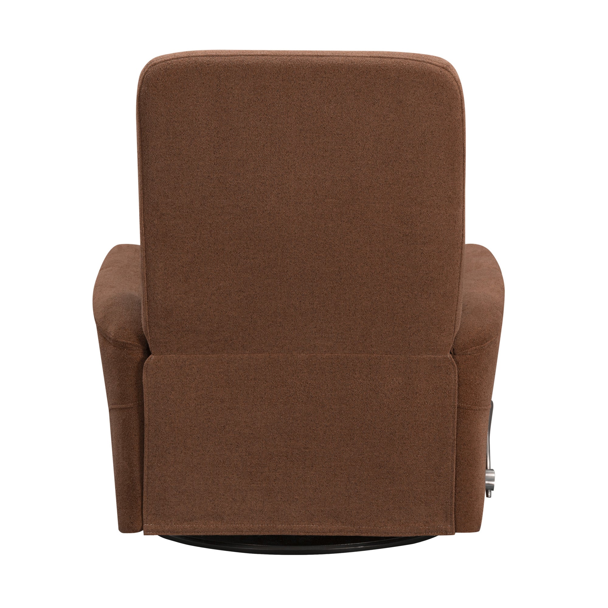 GEMINI - SNAZZY TERRACOTTA Manual Swivel Glider Recliner - Image 7