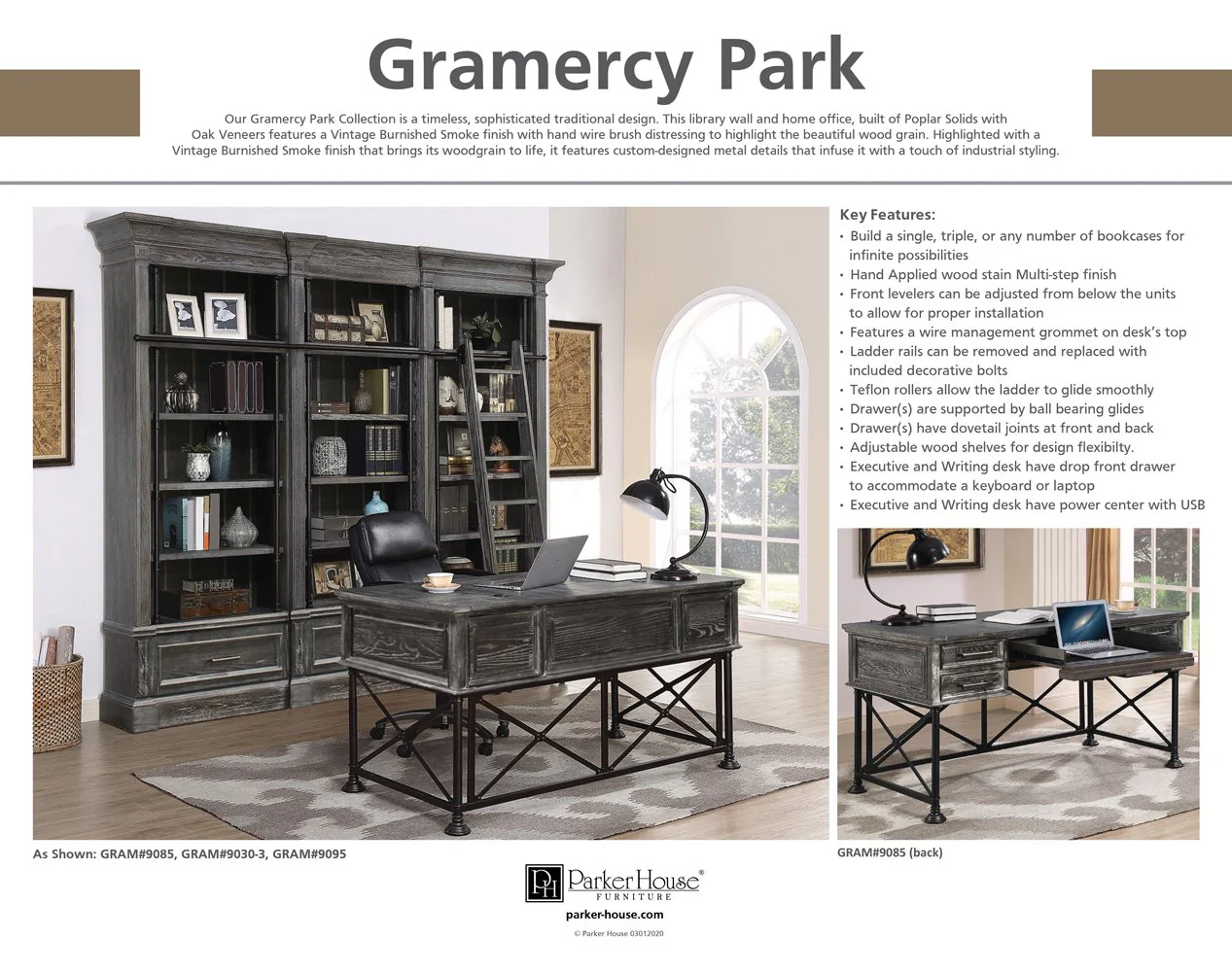 GRAMERCY PARK Writing Desk - Image 7