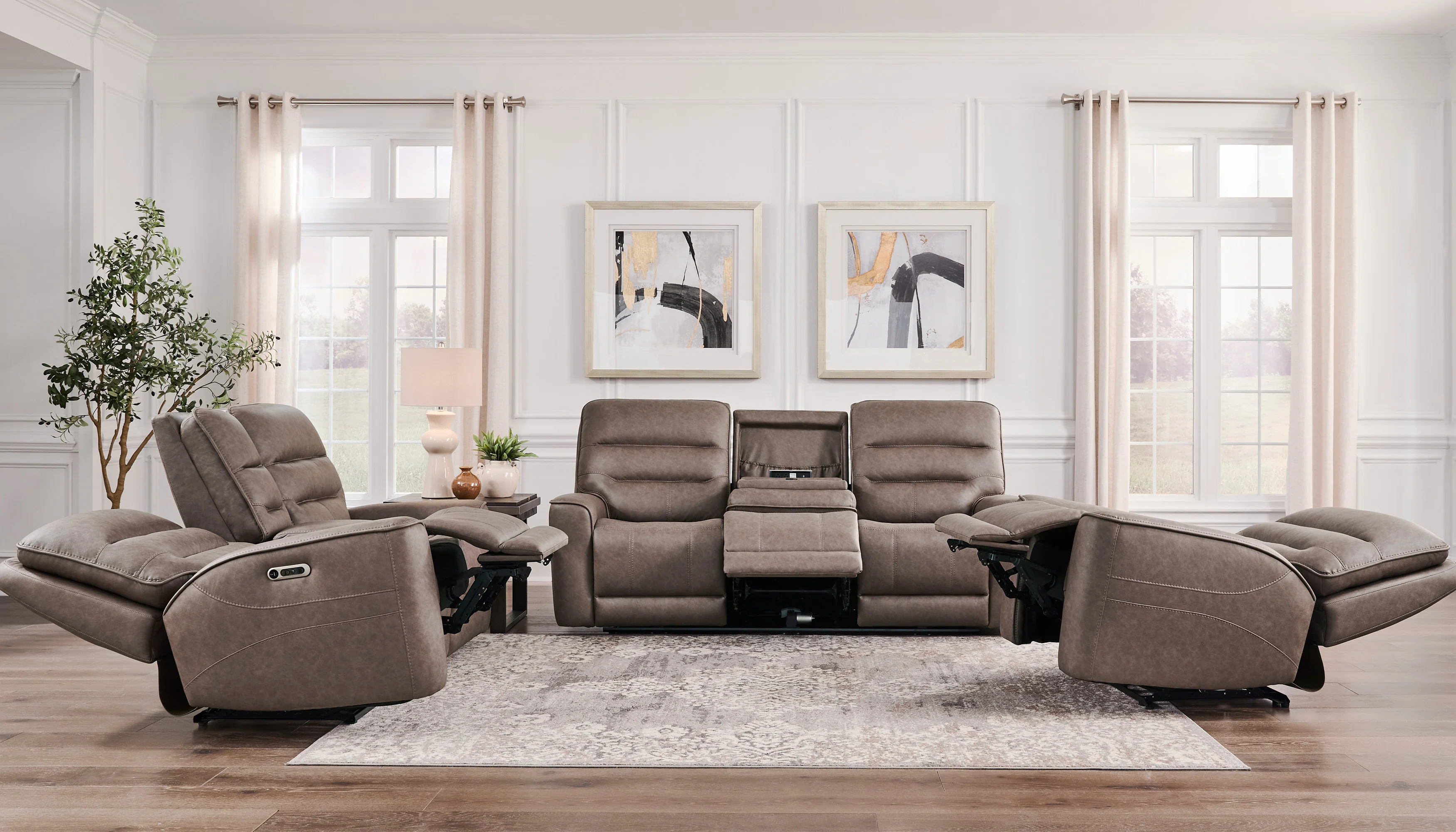 LAWSON - SYDNEY BRUNETTE Power Zero Gravity Sofa - Image 12