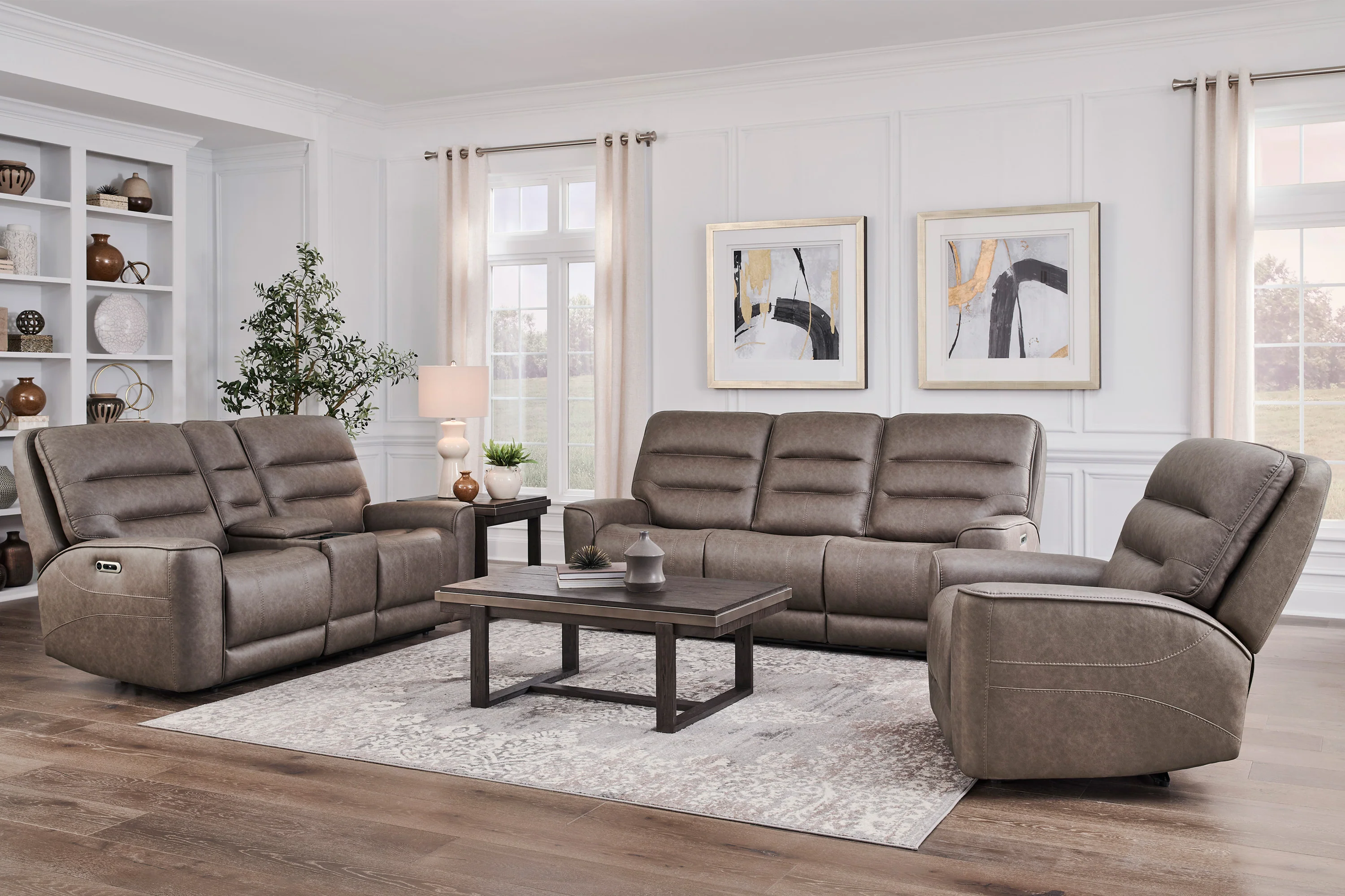 LAWSON - SYDNEY BRUNETTE Power Zero Gravity Sofa - Image 8