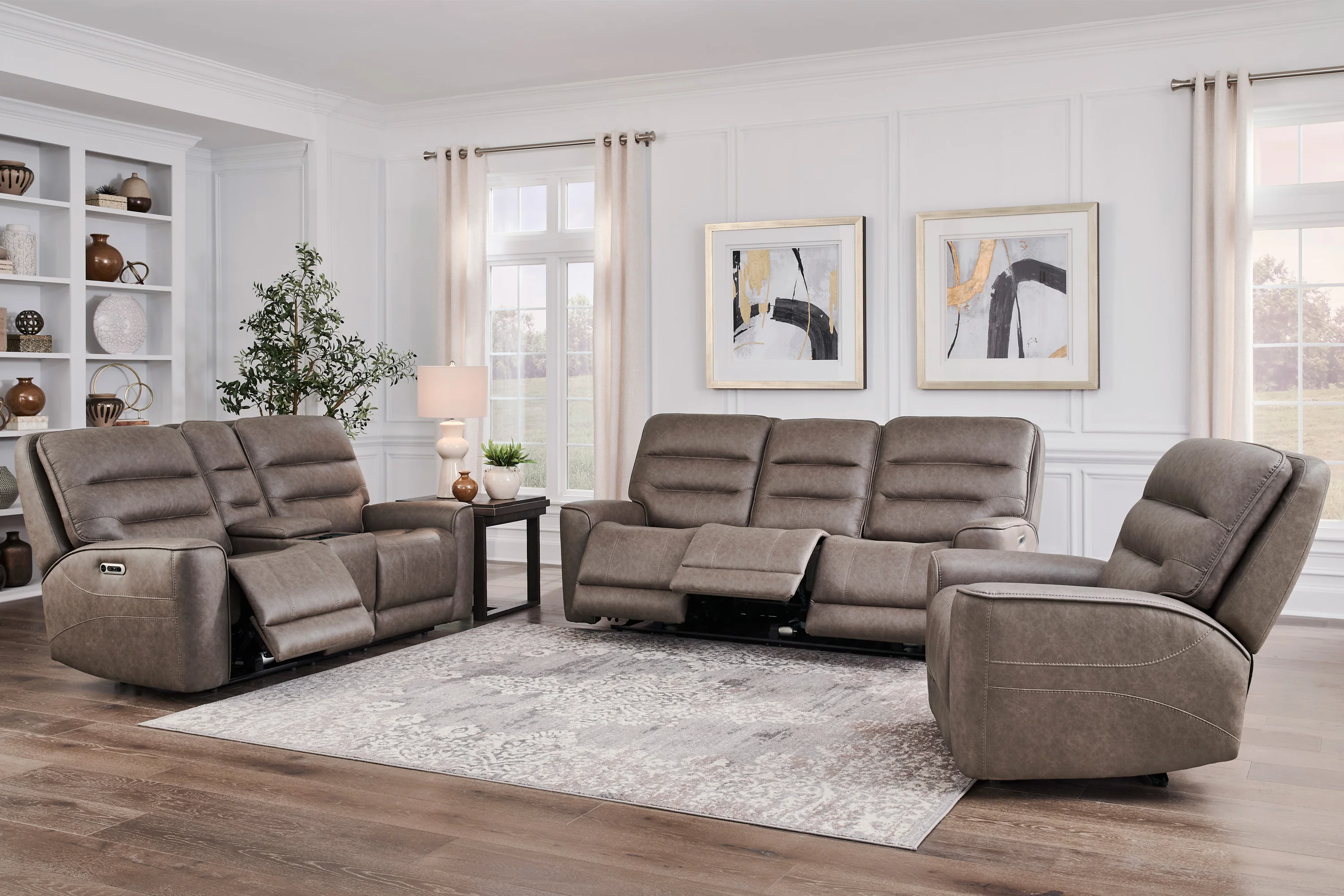 LAWSON - SYDNEY BRUNETTE Power Zero Gravity Sofa - Image 9