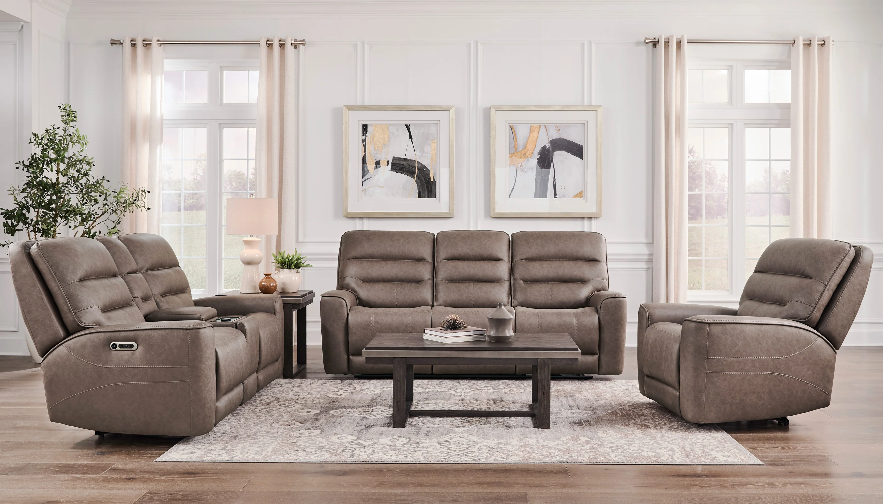 LAWSON - SYDNEY BRUNETTE Power Zero Gravity Sofa - Image 11