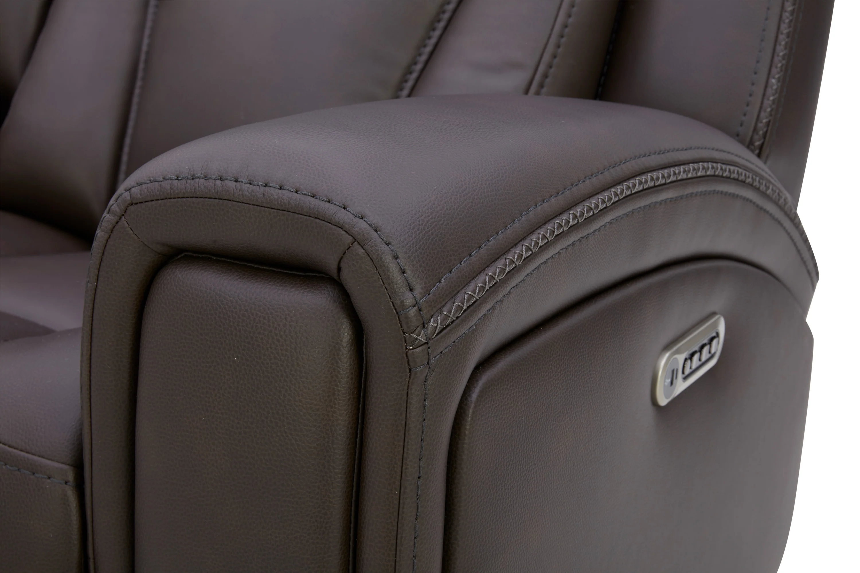 MAVERIC - BETTE COFFEE Power Zero Gravity Console Loveseat P3 - Image 11