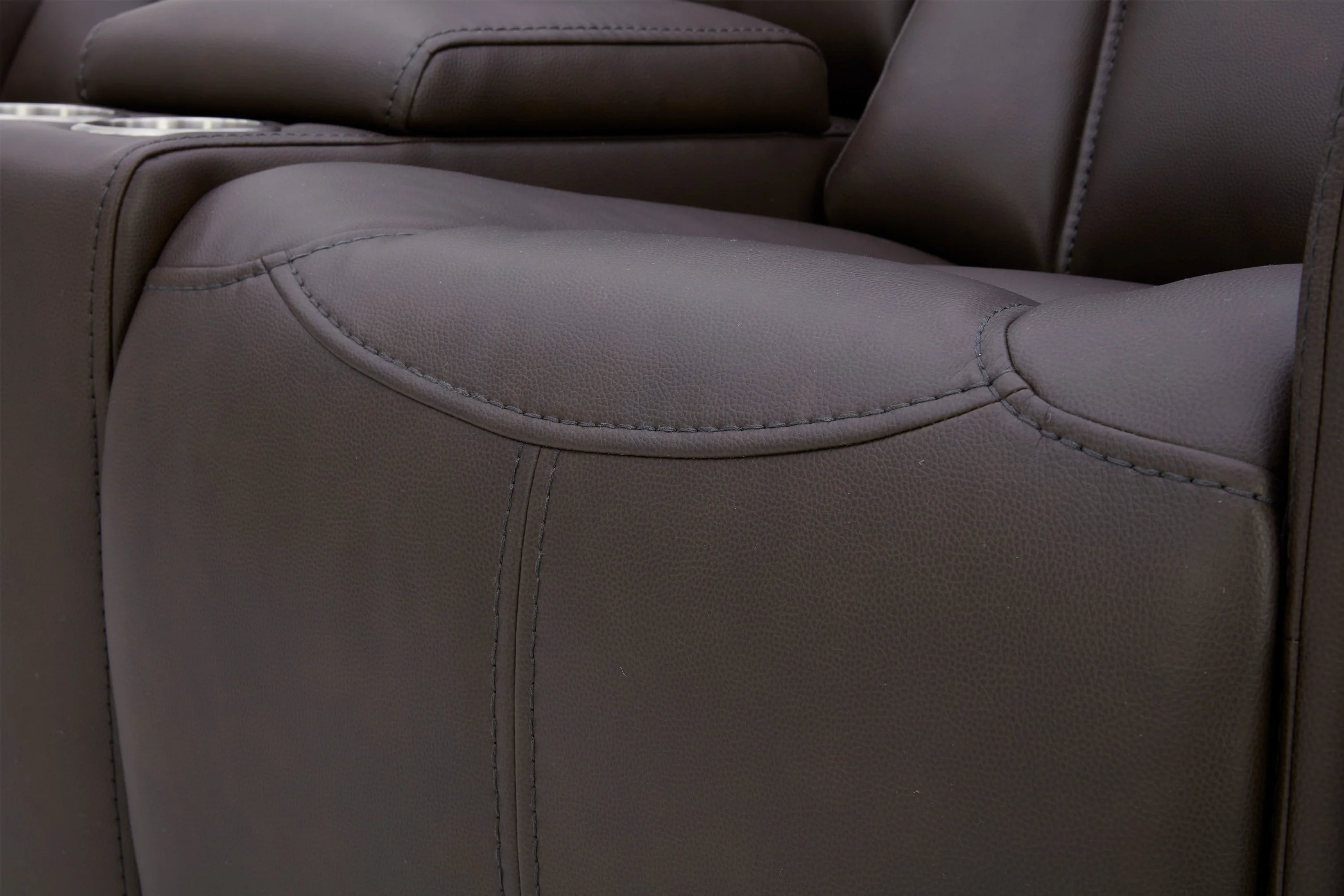 MAVERIC - BETTE COFFEE Power Zero Gravity Console Loveseat P3 - Image 12