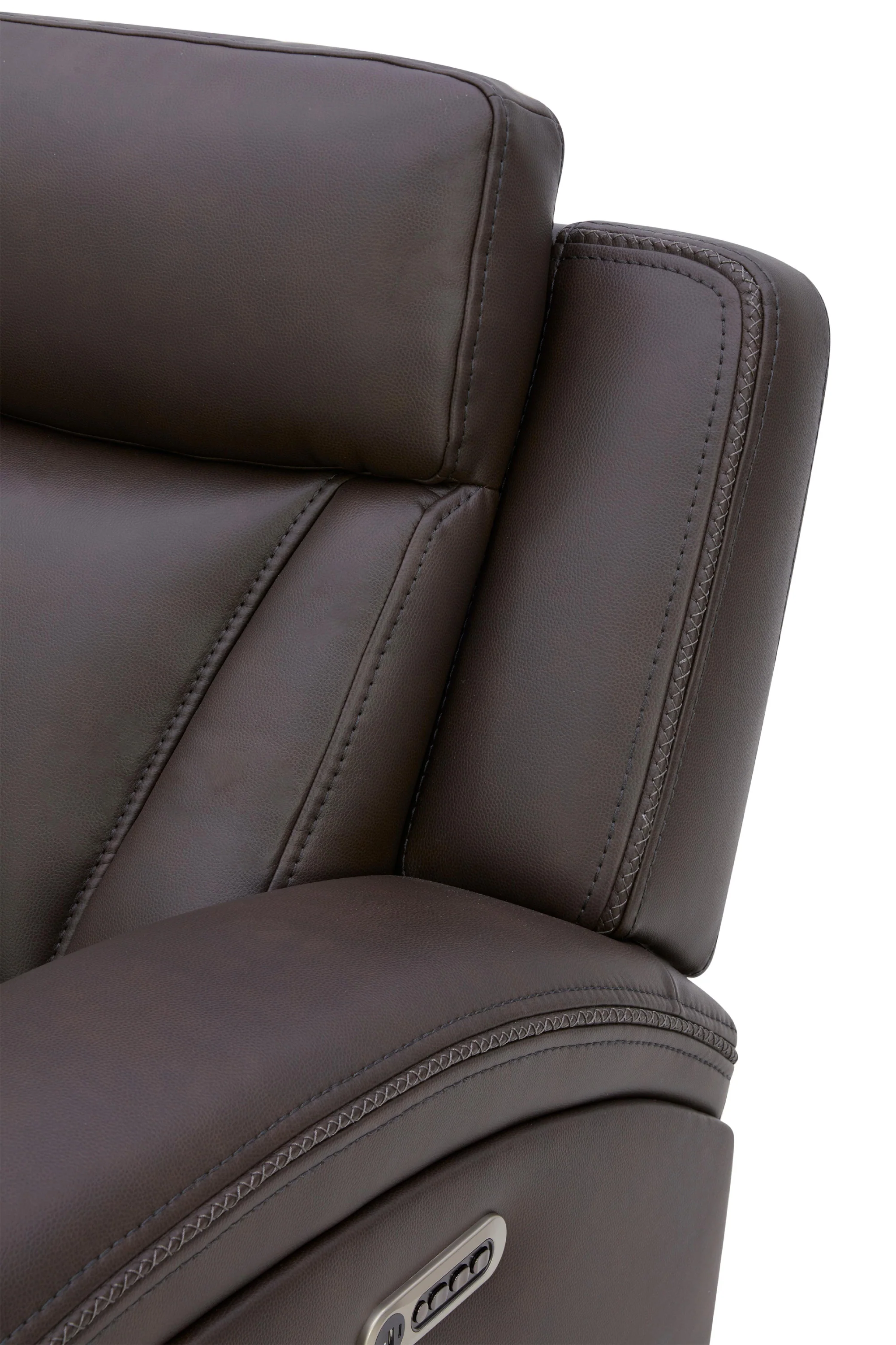 MAVERIC - BETTE COFFEE Power Zero Gravity Console Loveseat P3 - Image 13