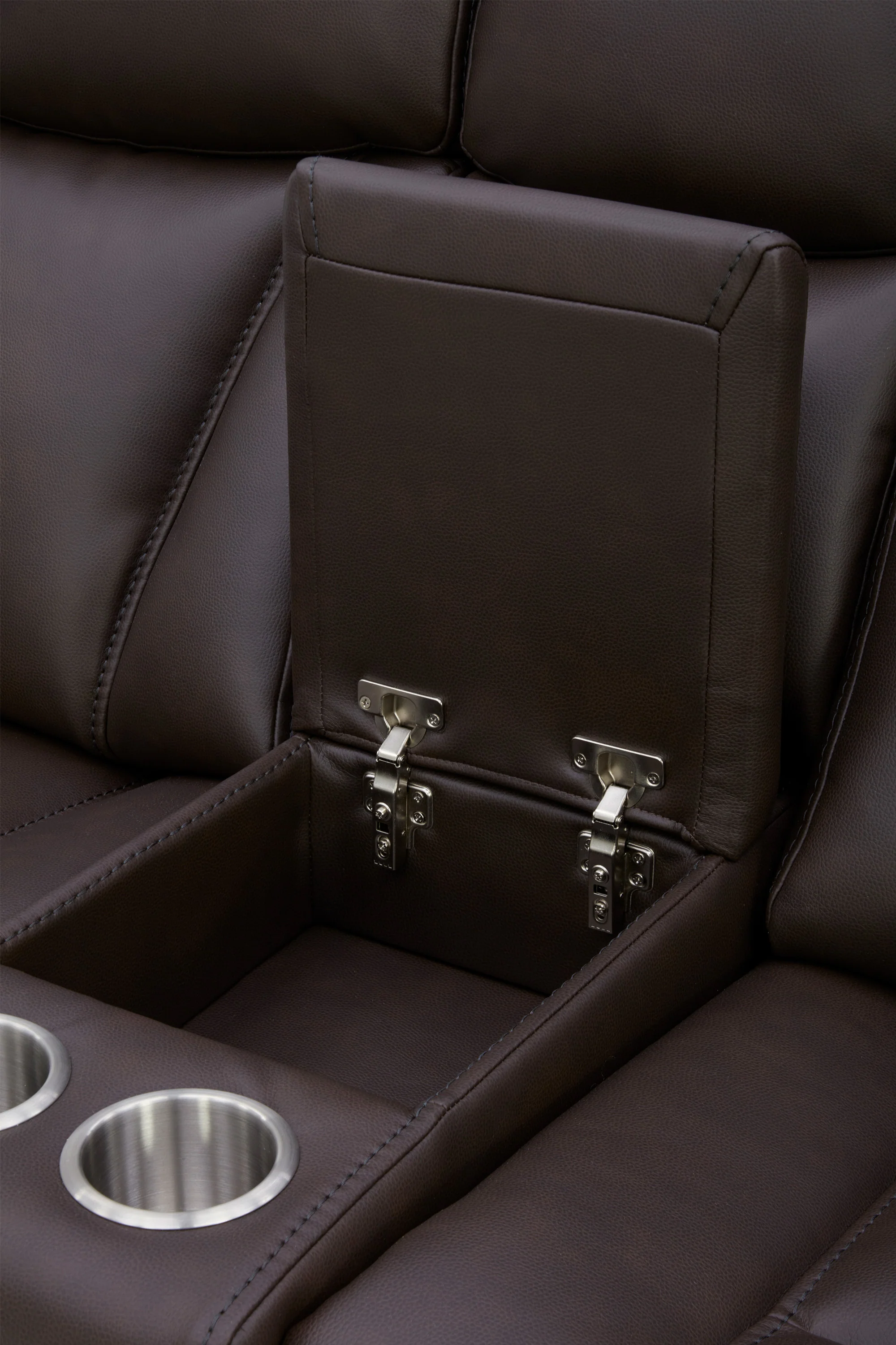 MAVERIC - BETTE COFFEE Power Zero Gravity Console Loveseat P3 - Image 15