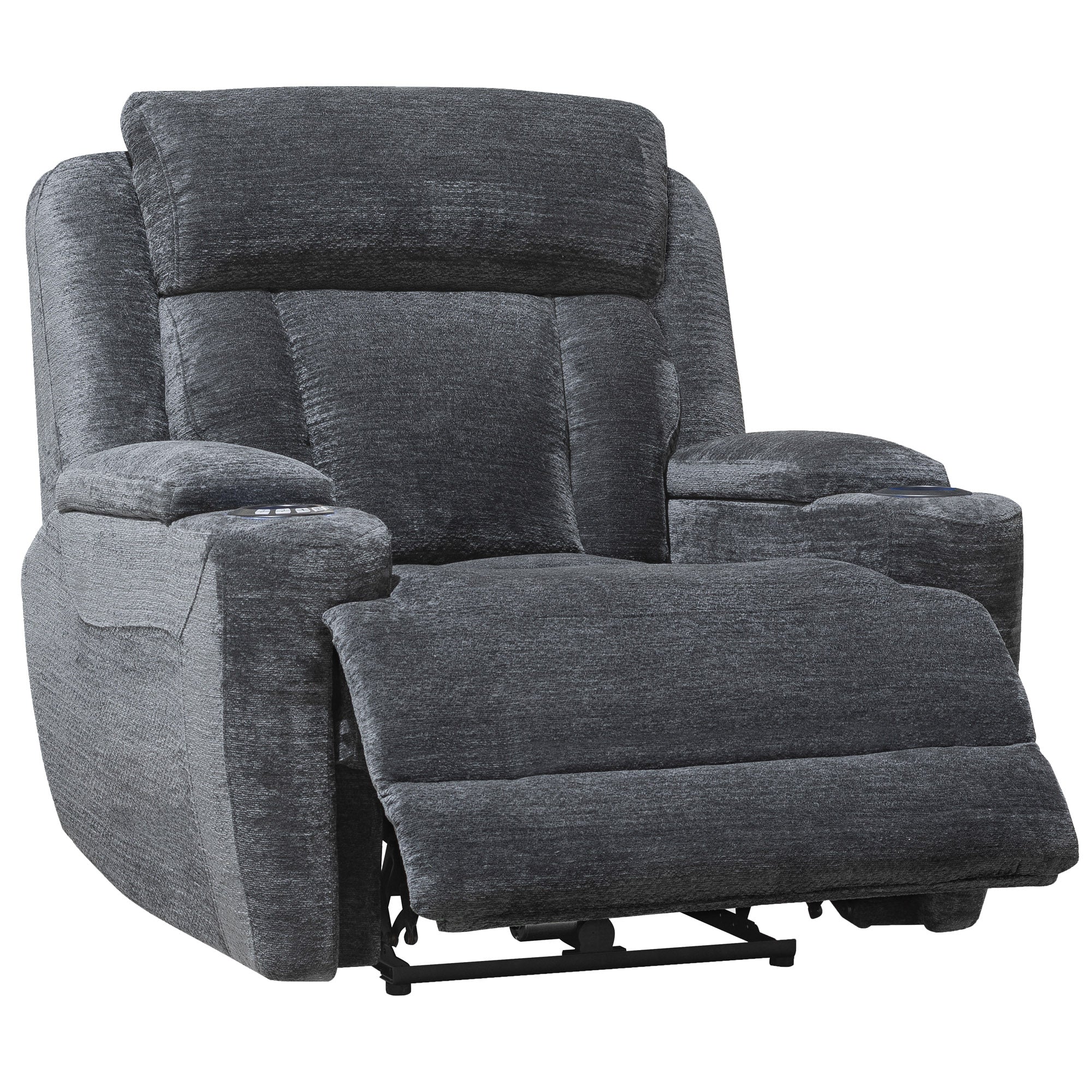 DALTON - LUCKY CHARCOAL Power Recliner - Image 3