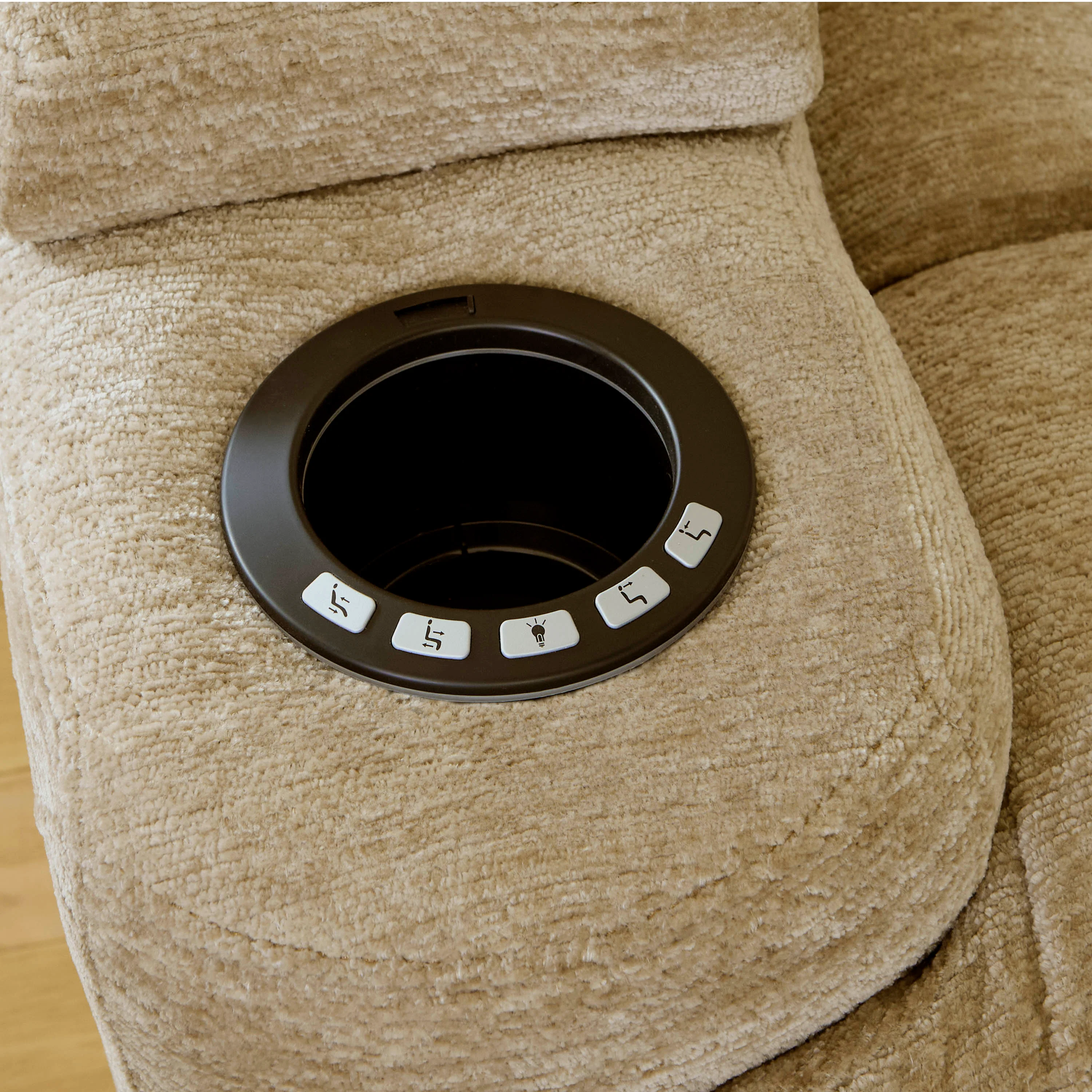 DALTON - LUCKY FAWN Power Recliner - Image 9