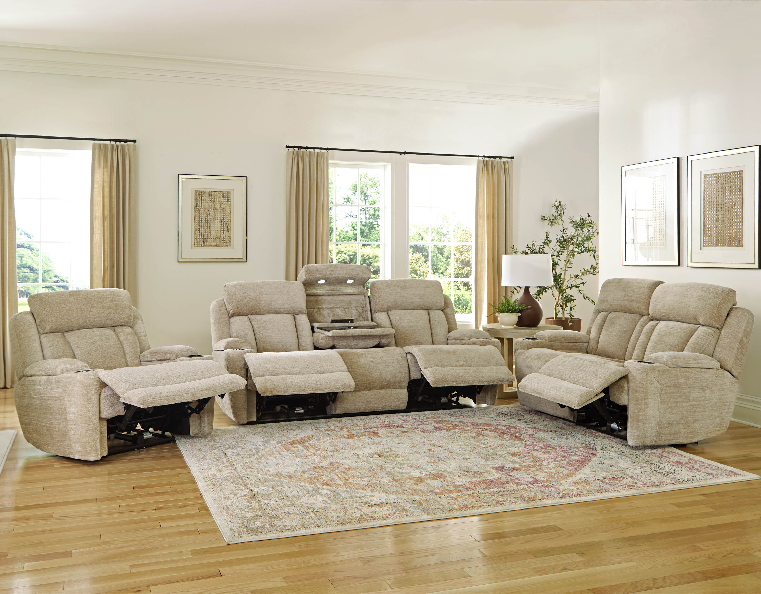 DALTON - LUCKY FAWN Power Recliner - Image 5