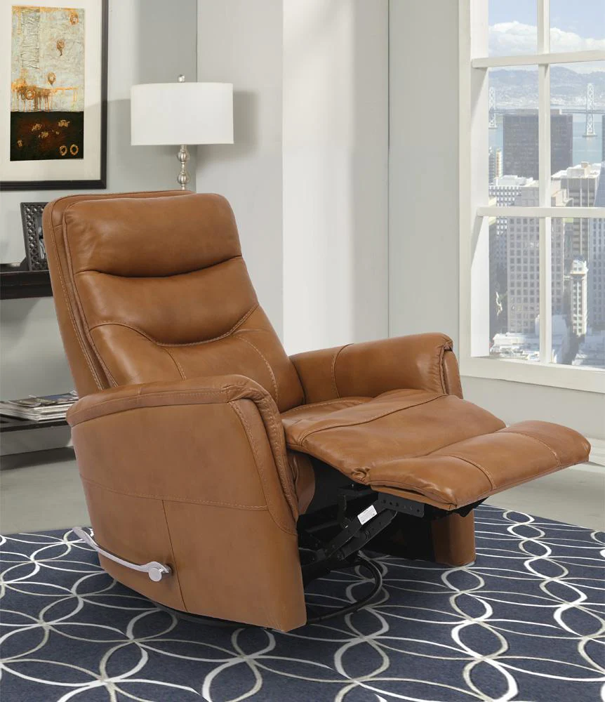 GEMINI - BUTTERSCOTCH Manual Swivel Glider Recliner - Image 4