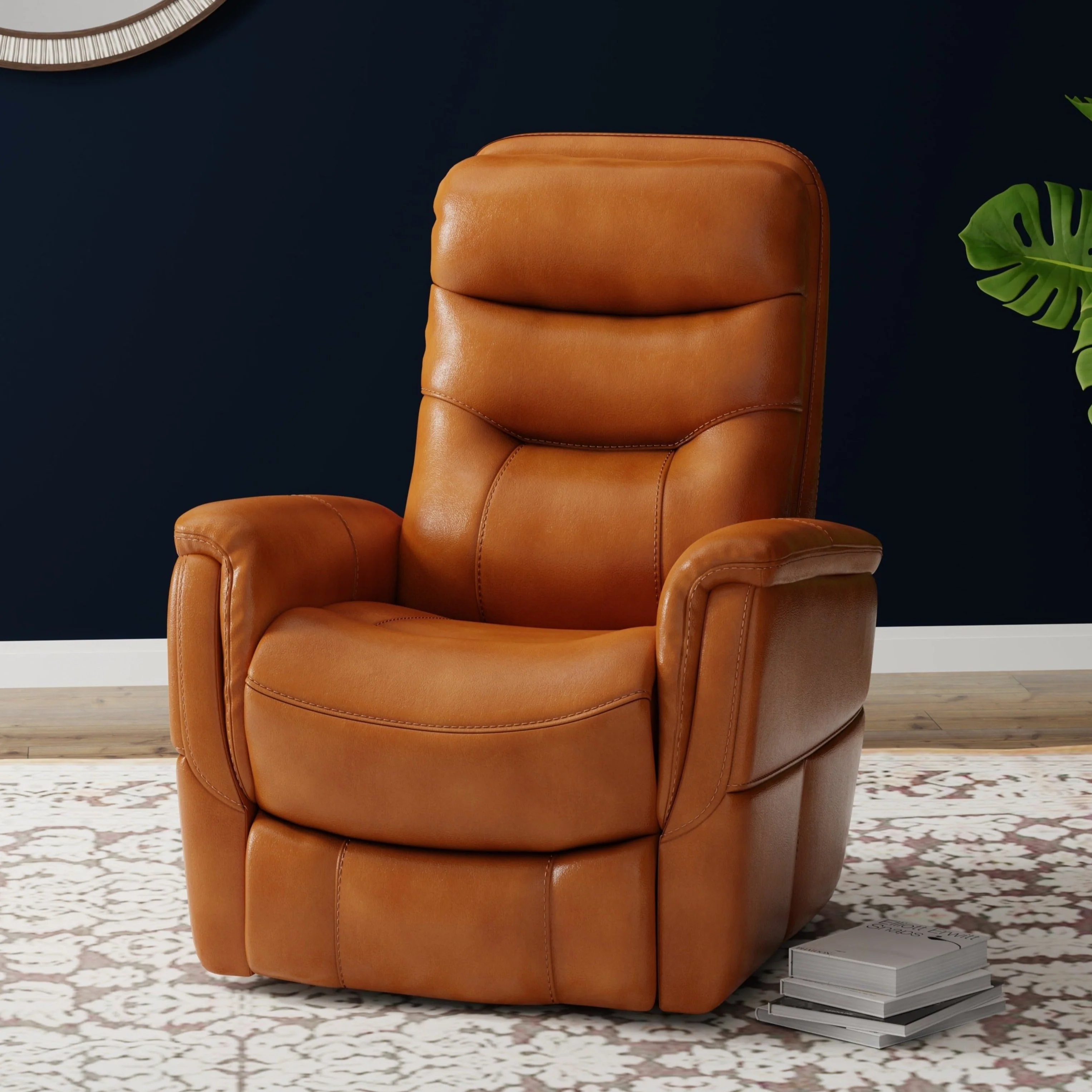 GEMINI - BUTTERSCOTCH Manual Swivel Glider Recliner - Image 6