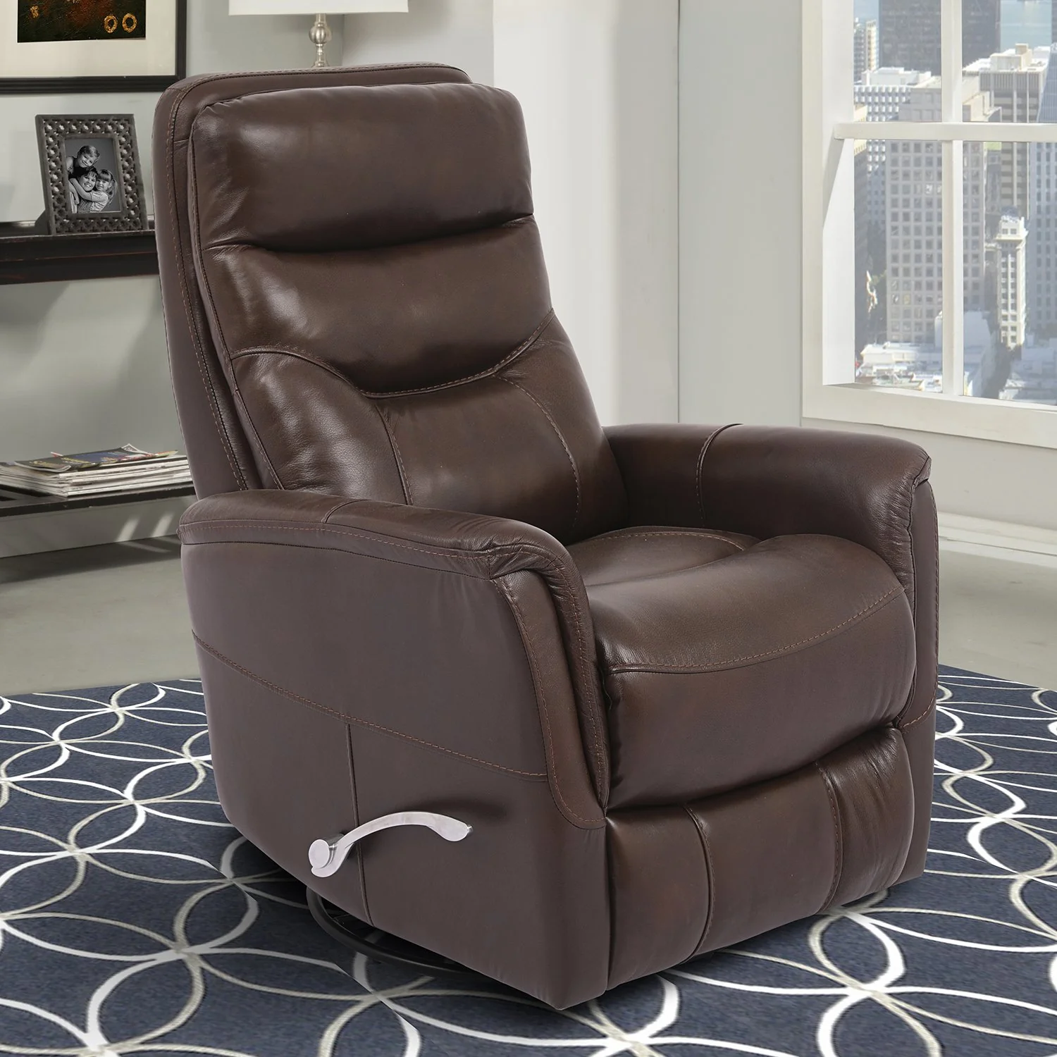 GEMINI - ROBUST Manual Swivel Glider Recliner - Image 3