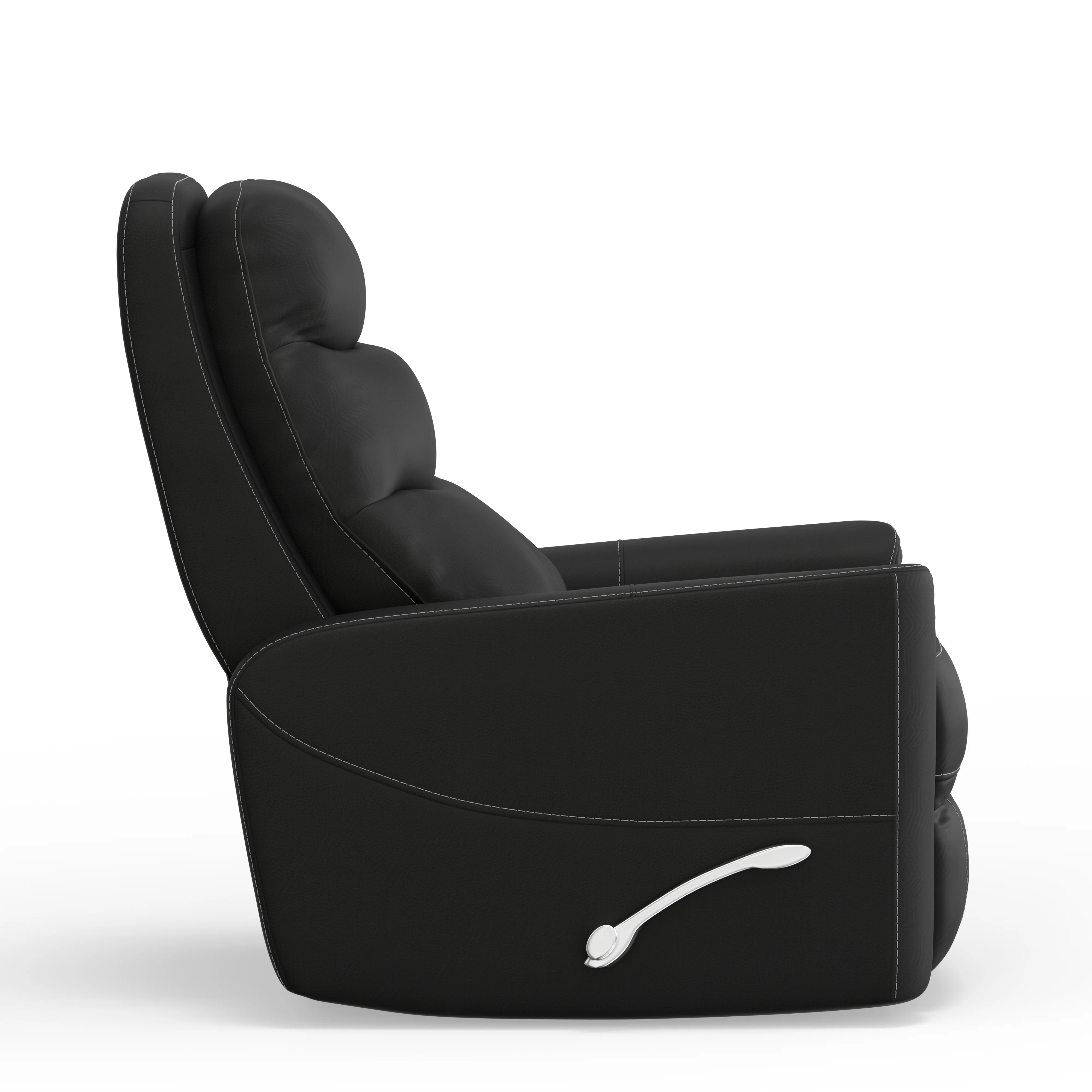 HERCULES - BLACK Manual Swivel Glider Recliner - Image 5