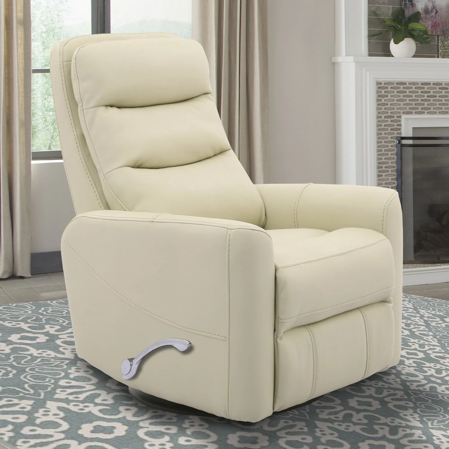 HERCULES - OYSTER Manual Swivel Glider Recliner - Image 4