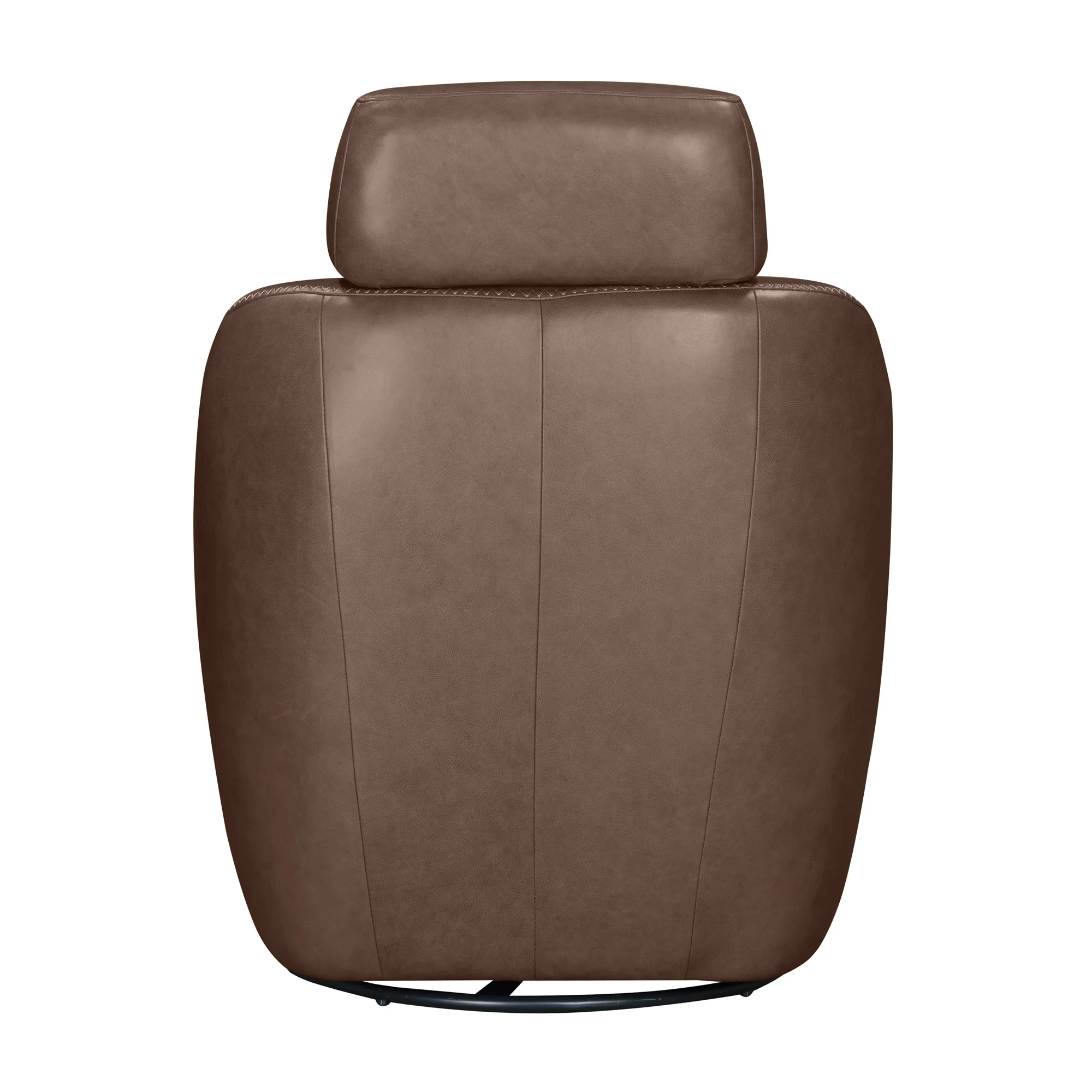MILES - RENAISSANCE TOBACCO Swivel Gliding Accent Chair - Image 4