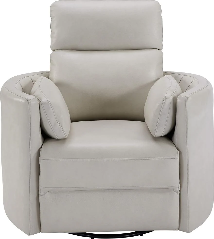 RADIUS - FLORENCE IVORY Powered By FreeMotion Power Cordless Swivel Glider Recliner - Image 7