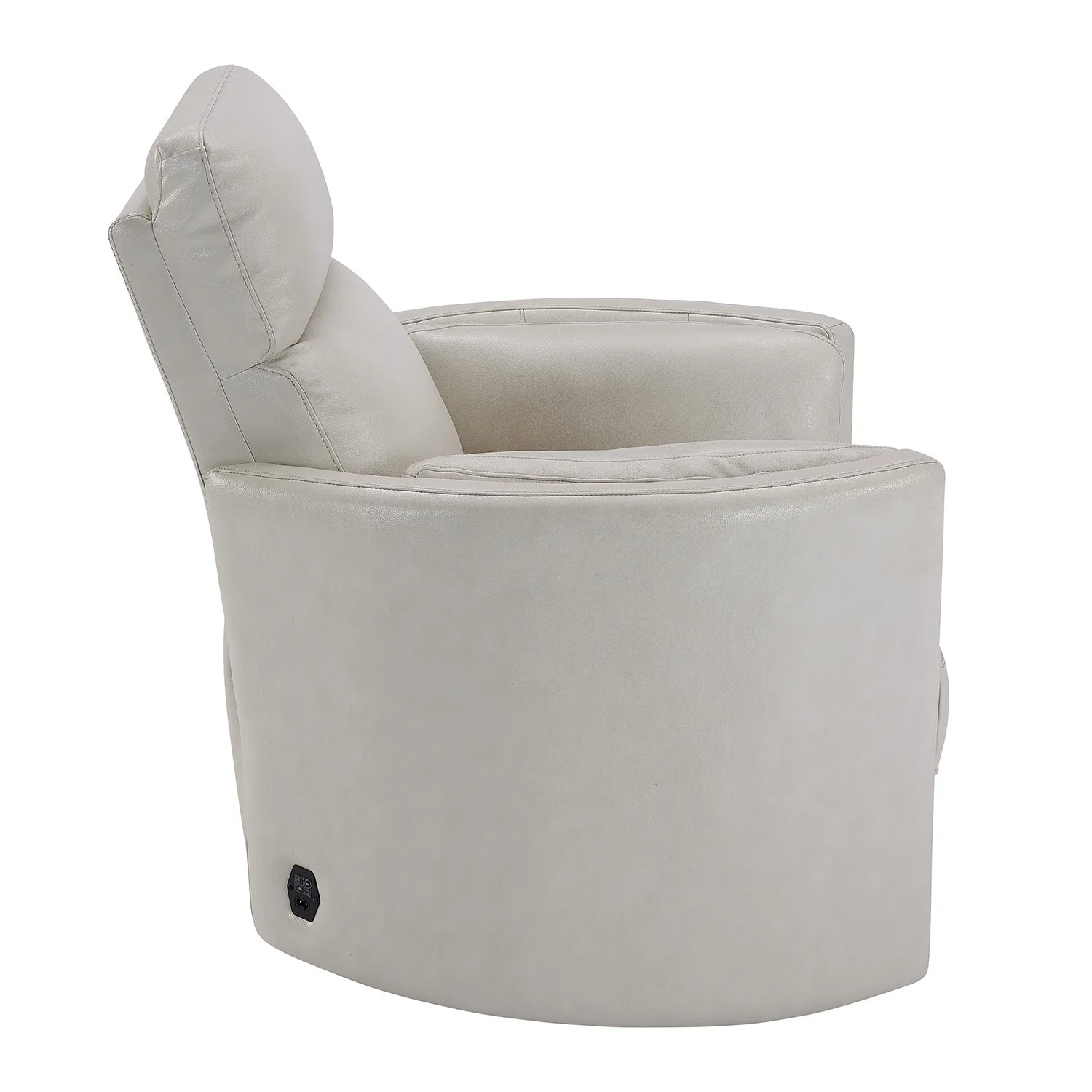 RADIUS - FLORENCE IVORY Powered By FreeMotion Power Cordless Swivel Glider Recliner - Image 8