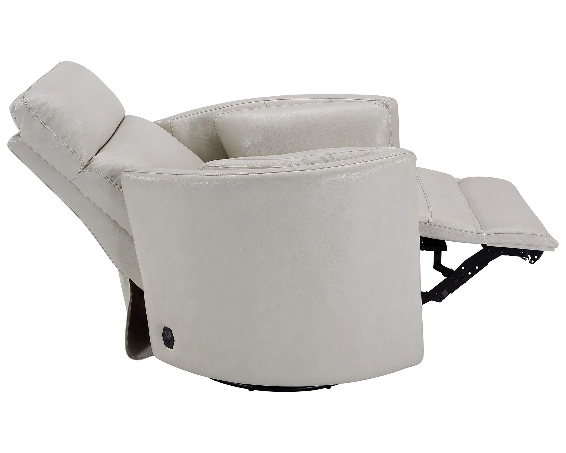 RADIUS - FLORENCE IVORY Powered By FreeMotion Power Cordless Swivel Glider Recliner - Image 9