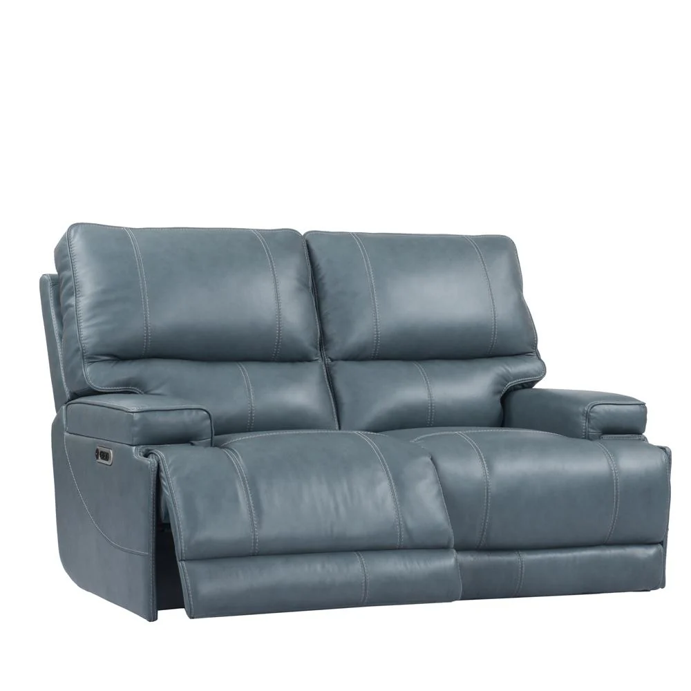 WHITMAN - VERONA AZURE Powered By FreeMotion Power Cordless Loveseat - Image 3