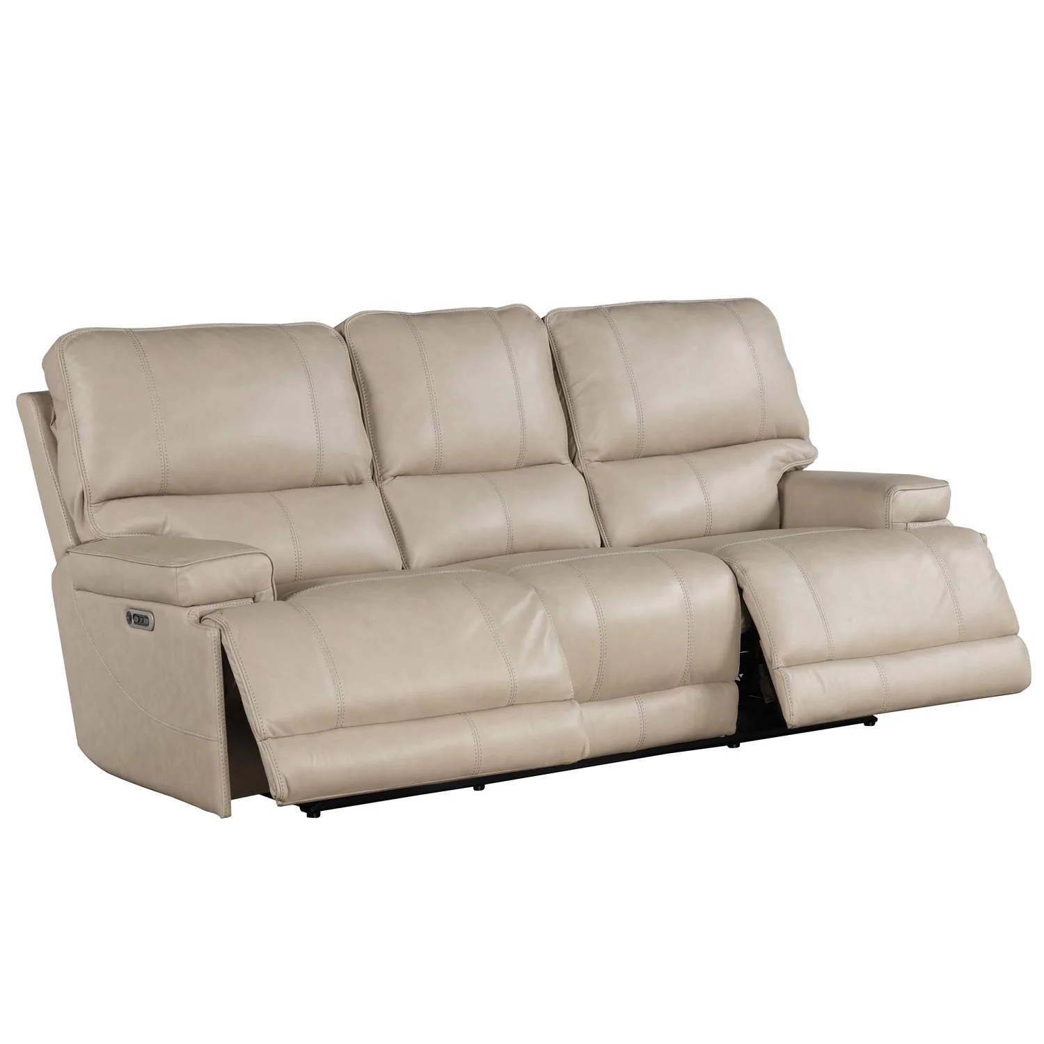 WHITMAN - VERONA LINEN Powered By FreeMotion Power Cordless Sofa - Image 3