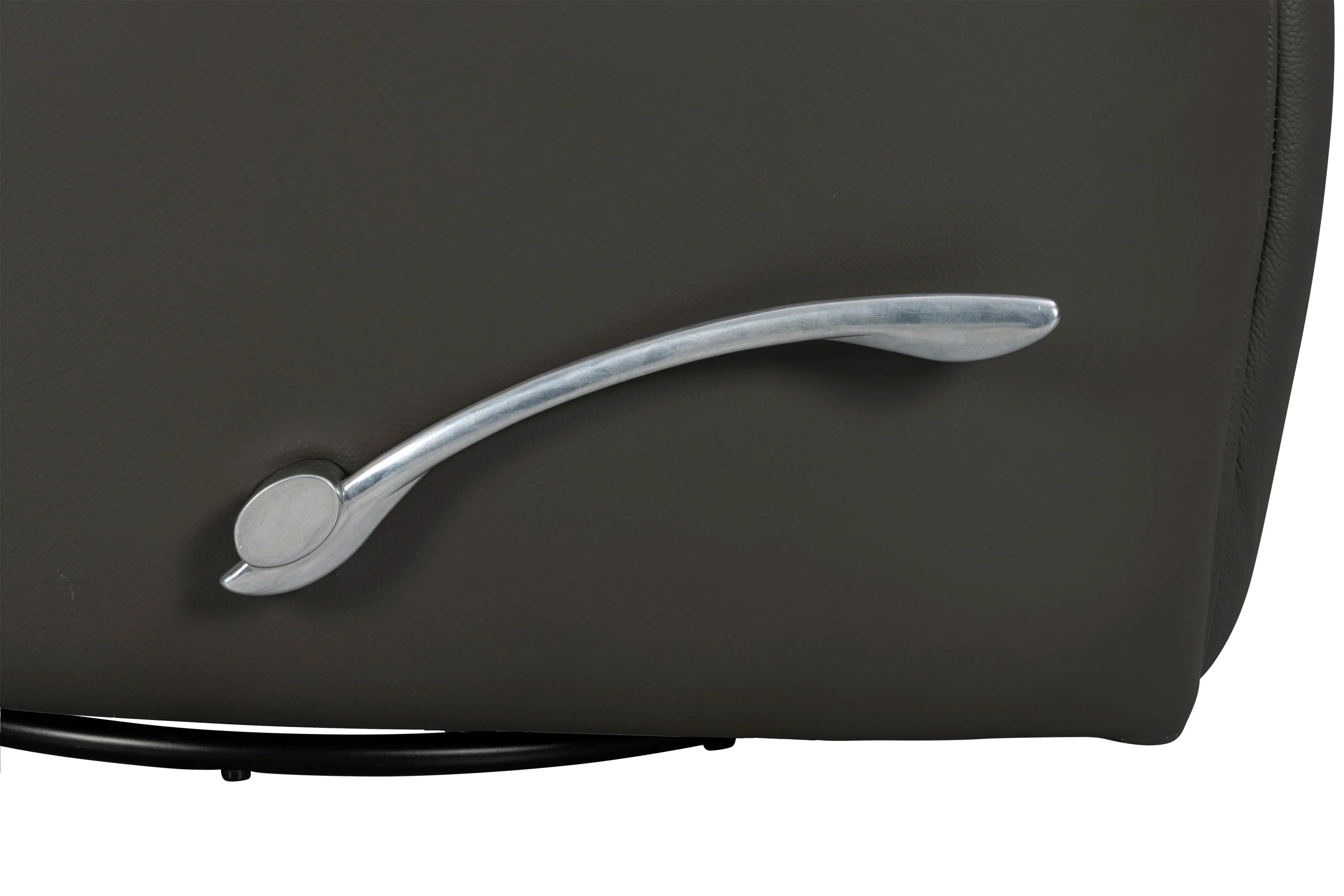 ROXY - ABBY DARK GREY Manual Swivel Glider Recliner - Image 7