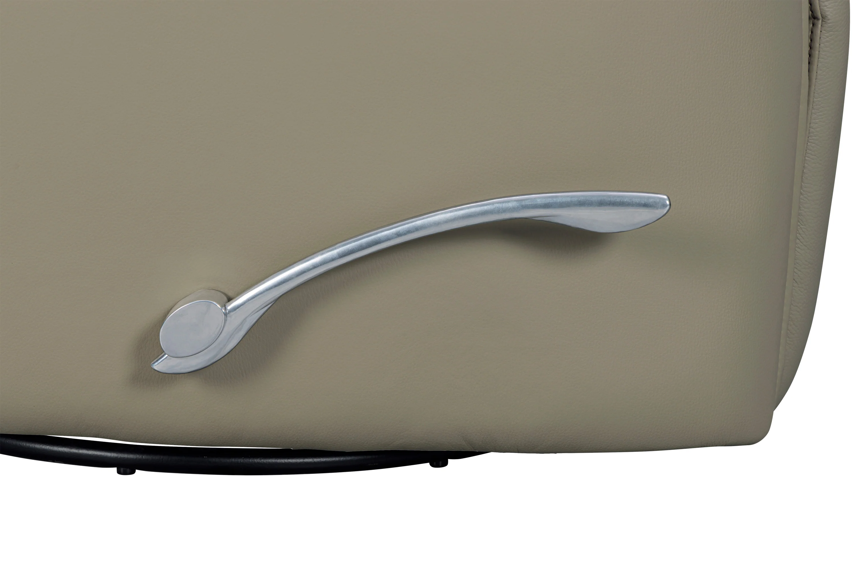 ROXY - ABBY LIGHT GREY Manual Swivel Glider Recliner - Image 6