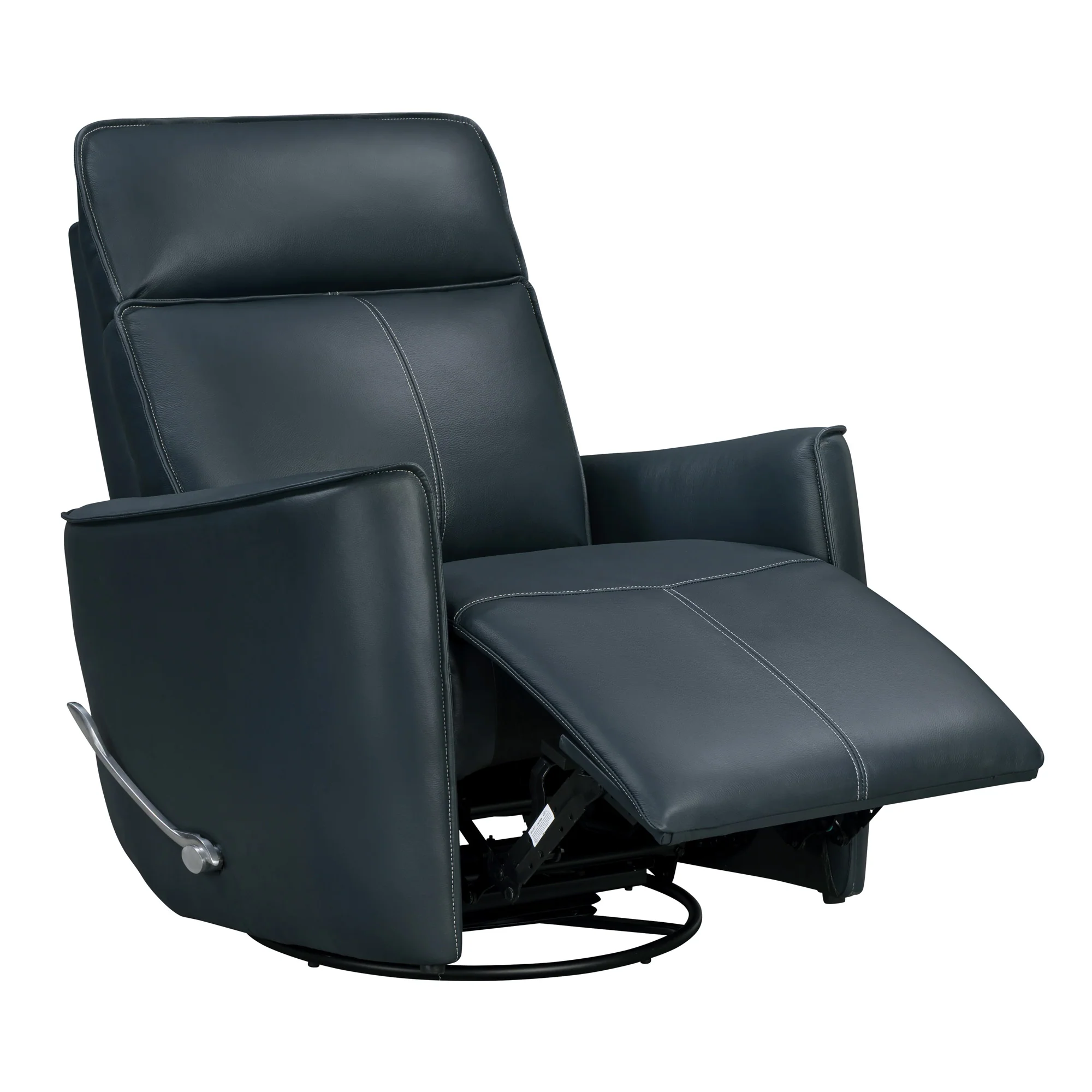 ROXY - ABBY NAVY Manual Swivel Glider Recliner - Image 3