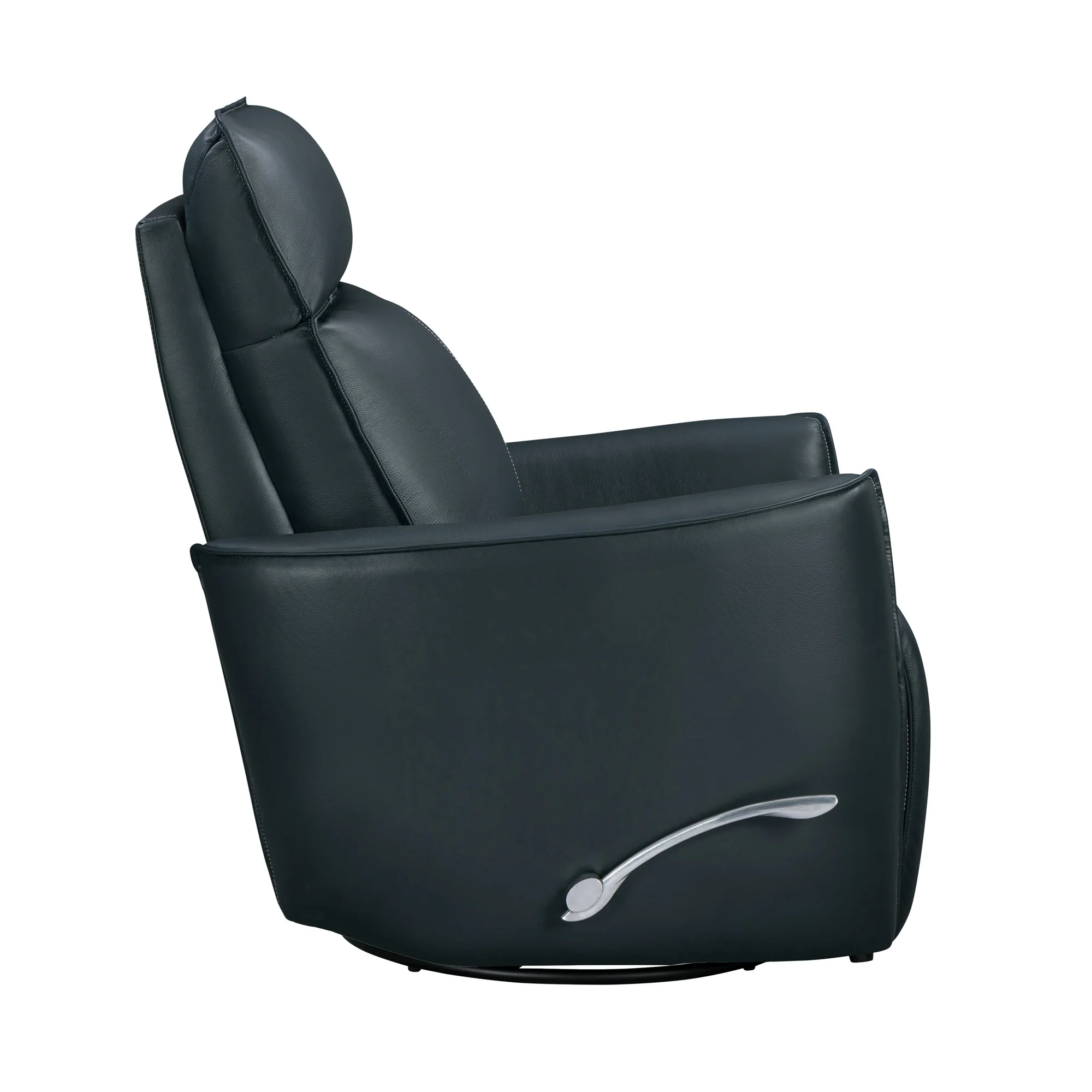 ROXY - ABBY NAVY Manual Swivel Glider Recliner - Image 5